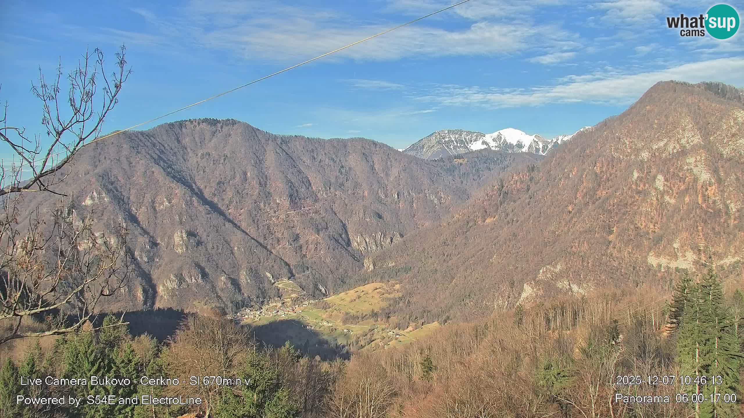 Webcam Bukovo – Baška grapa | Cerkno | Slovenia