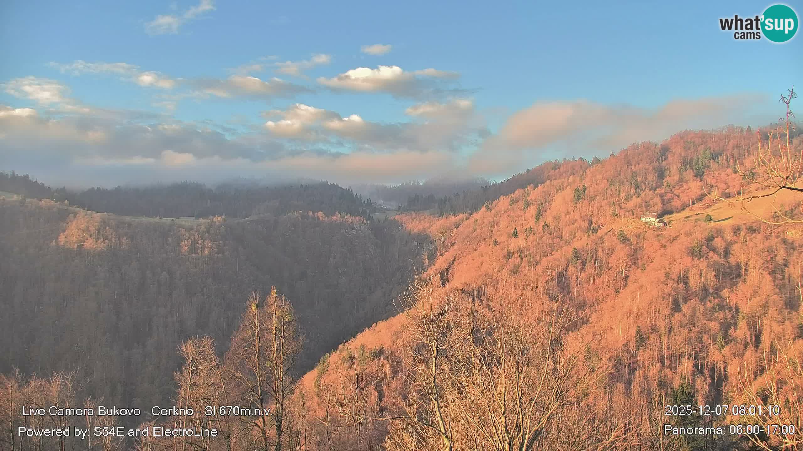 Webcam Bukovo – Baška grapa | Cerkno | Slovenia