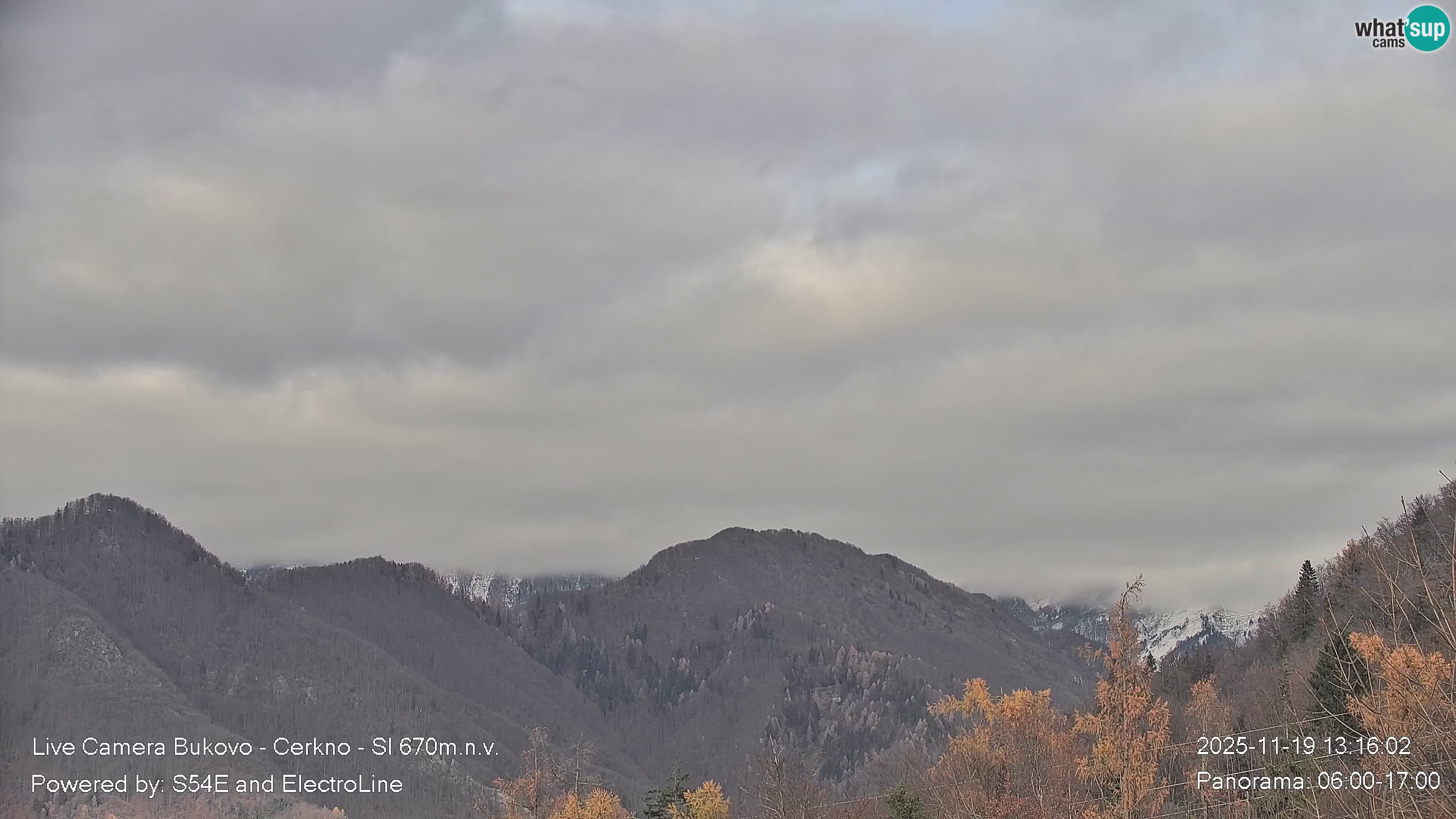 Webcam Bukovo – Baška grapa | Cerkno | Slovénie