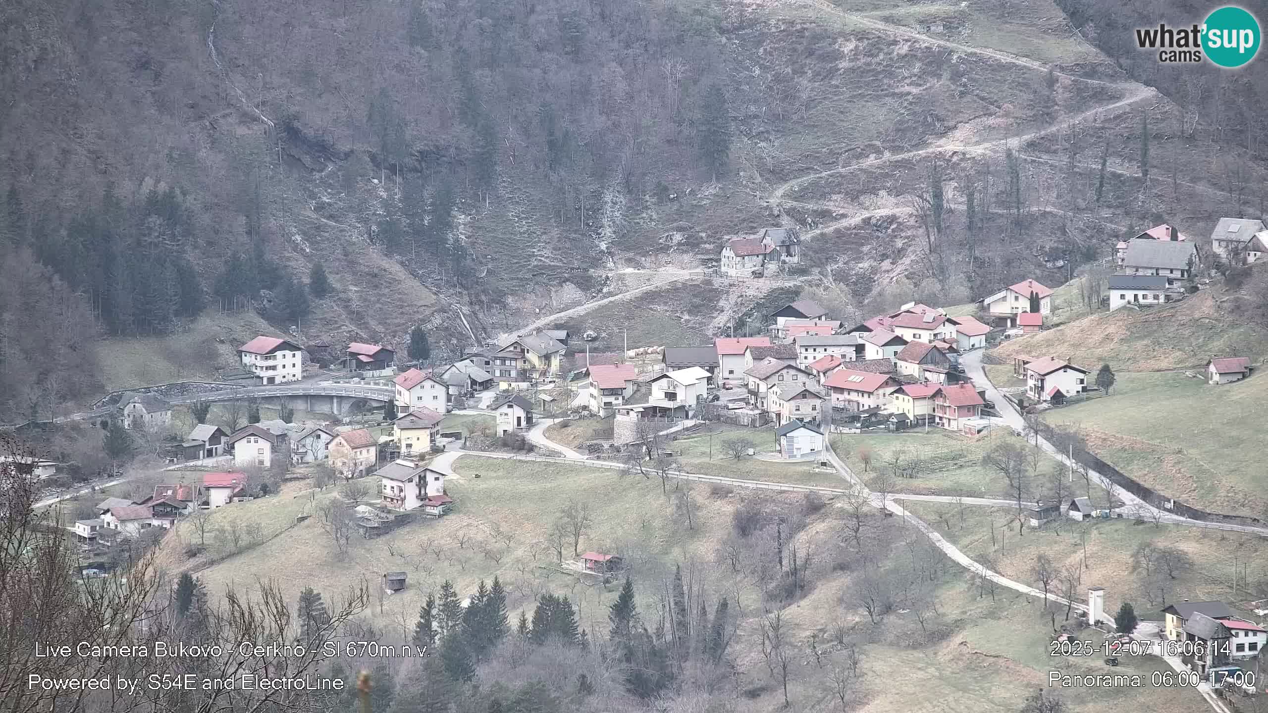 Webcam Bukovo – Baška grapa | Cerkno | Slovenia