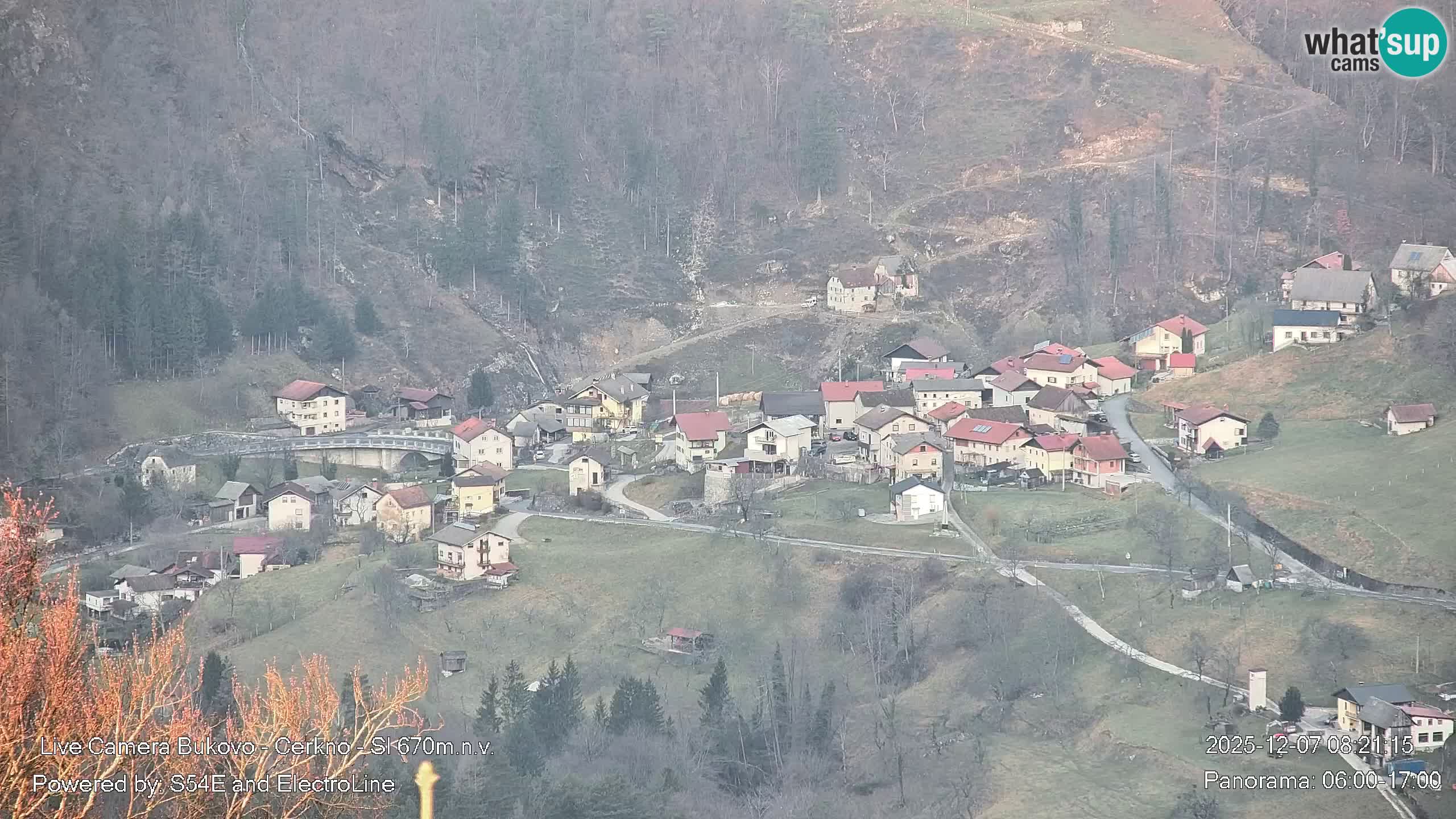 Webcam en vivo Bukovo – Baška grapa | Cerkno | Eslovenia