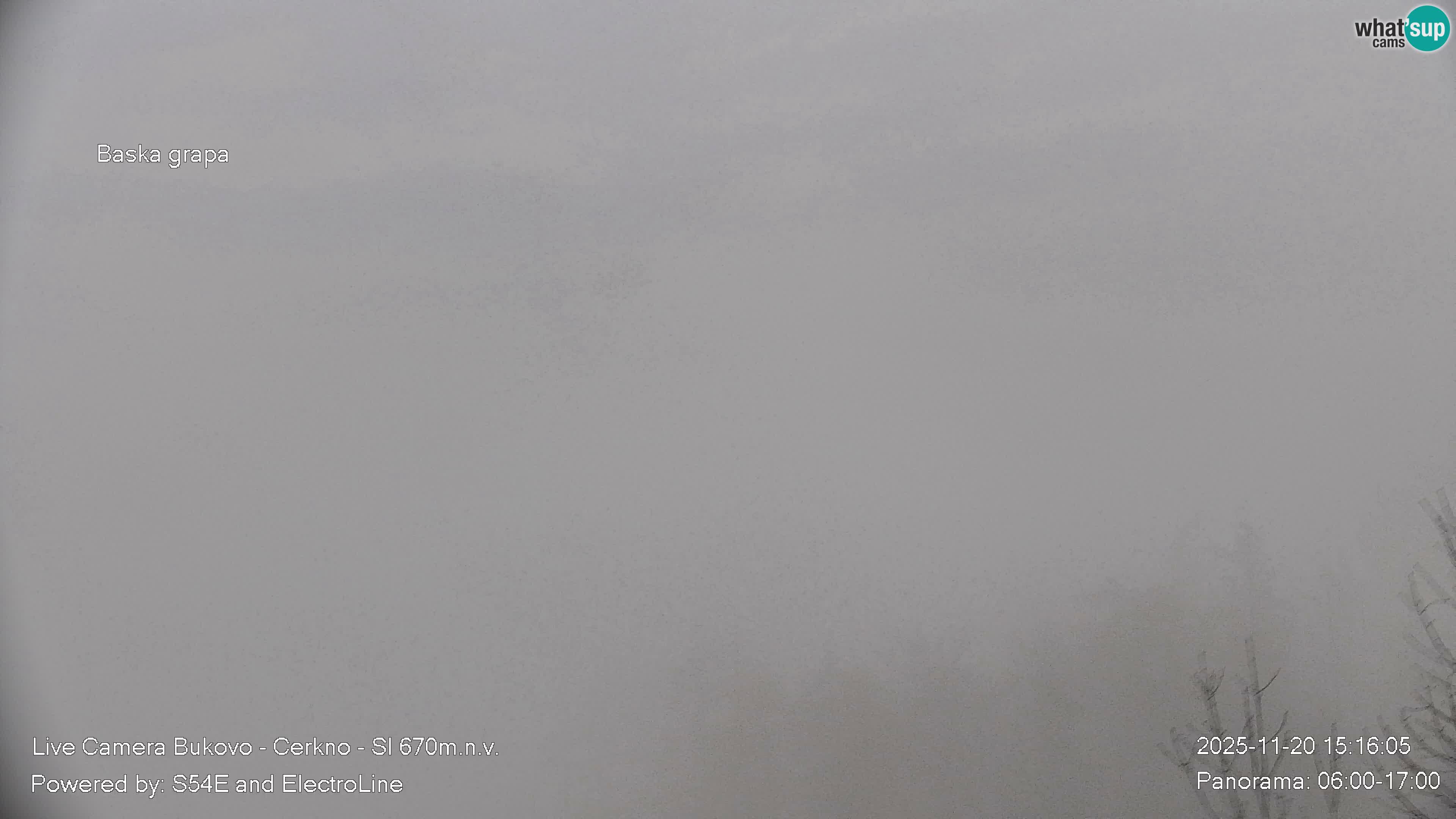 Webcam en vivo Bukovo – Baška grapa | Cerkno | Eslovenia