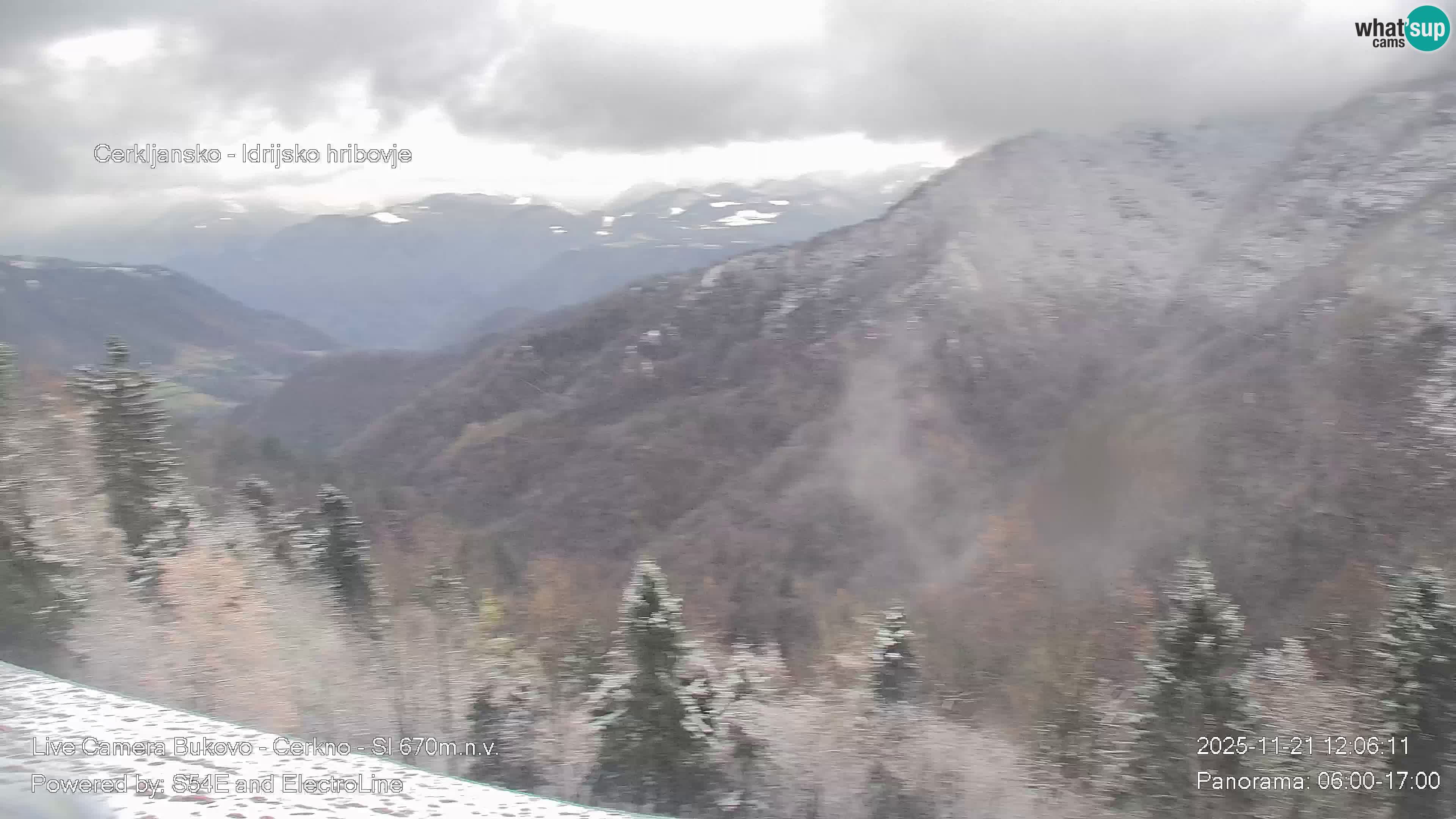 Web kamera Bukovo – Baška grapa | Cerkno | Slovenija