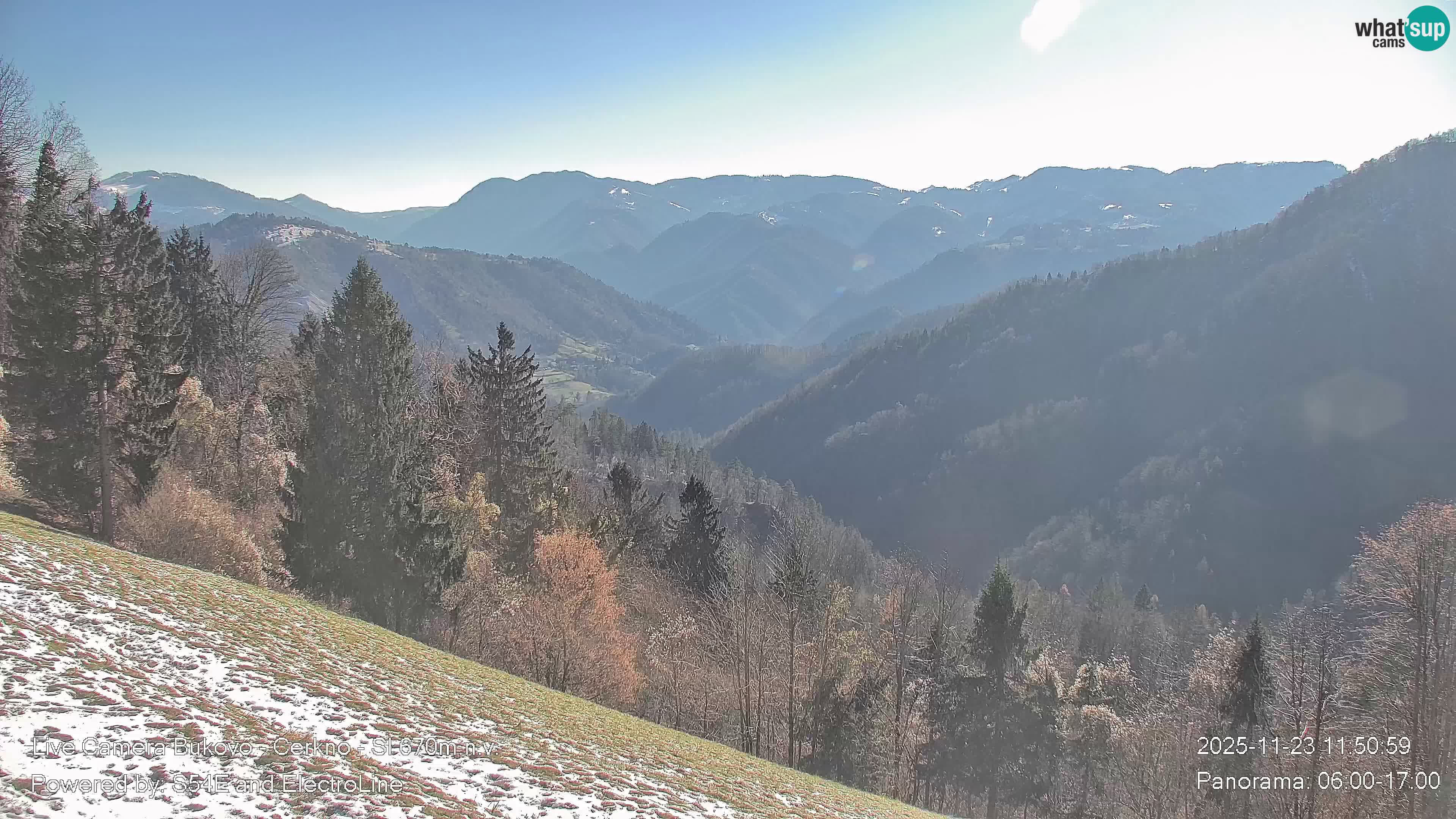 Web kamera Bukovo – Baška grapa | Cerkno | Slovenija