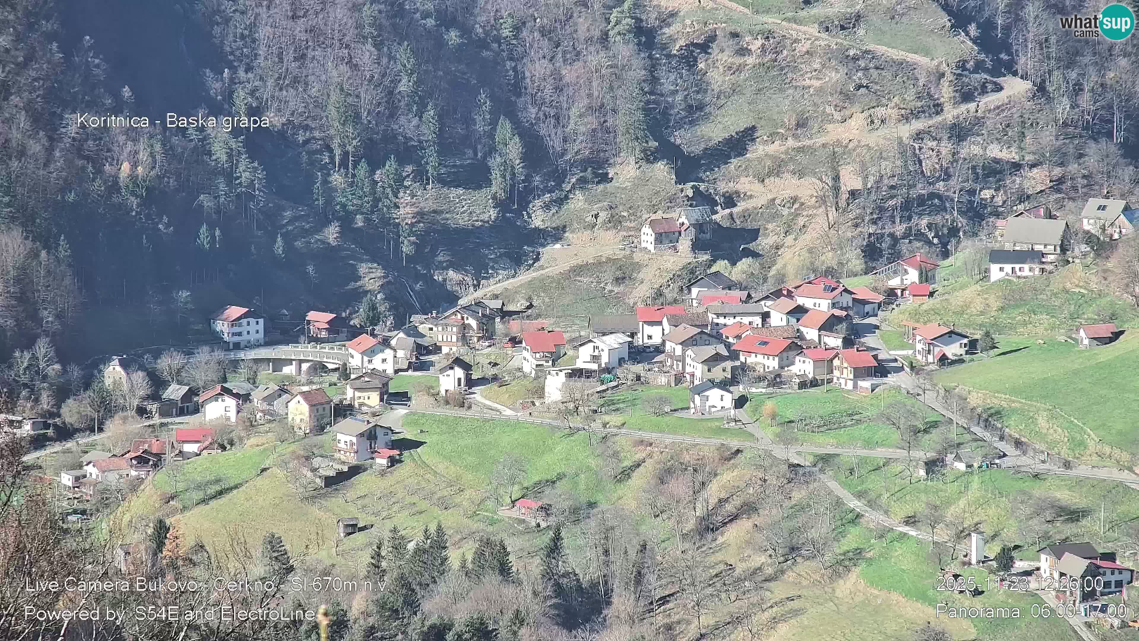 Kamera Bukovo – Baška grapa | Cerkno