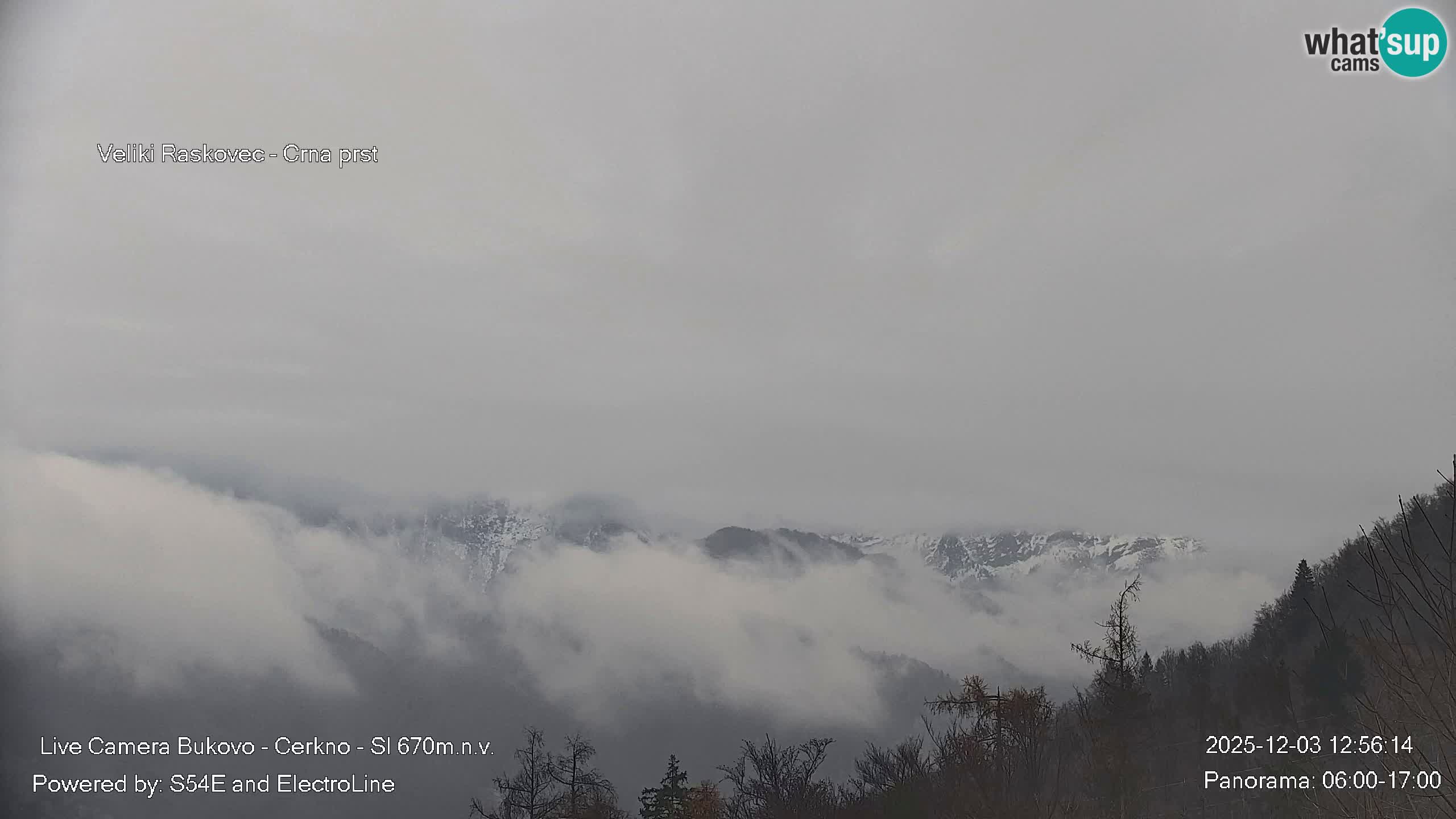 Webcam Bukovo – Baška grapa | Cerkno | Slovenia