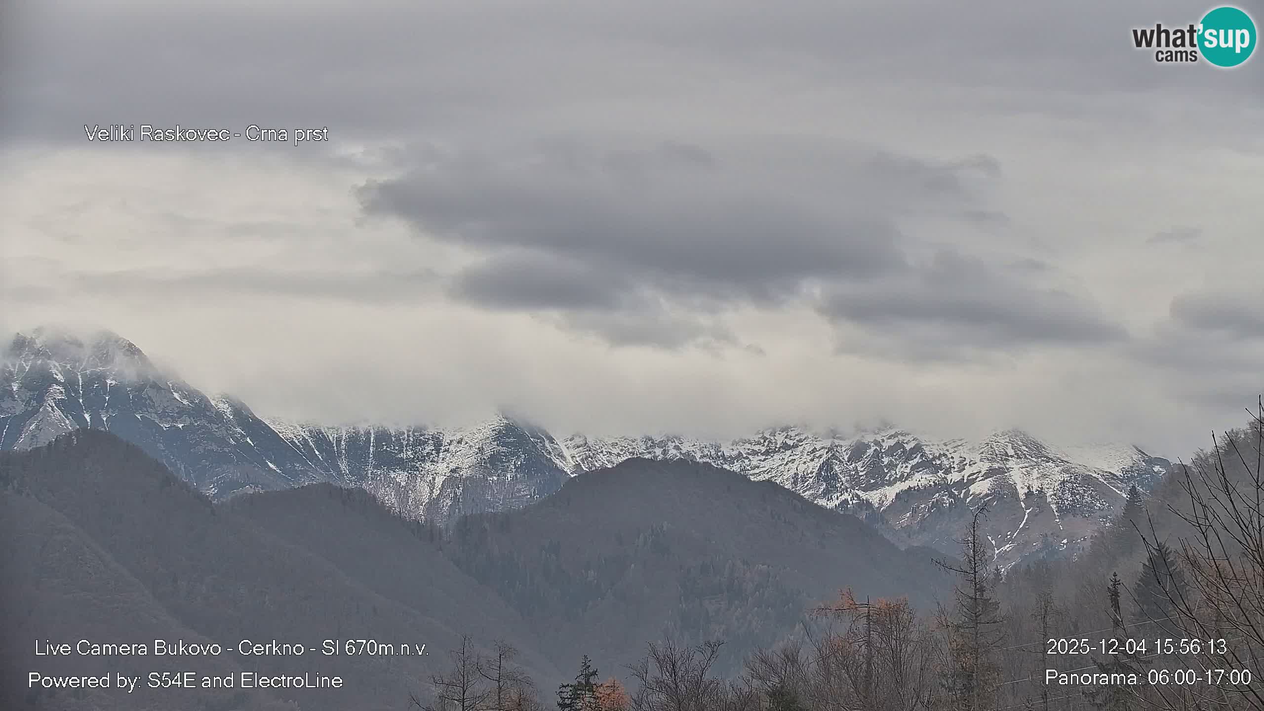 Webcam Bukovo – Baška grapa | Cerkno | Slovenia