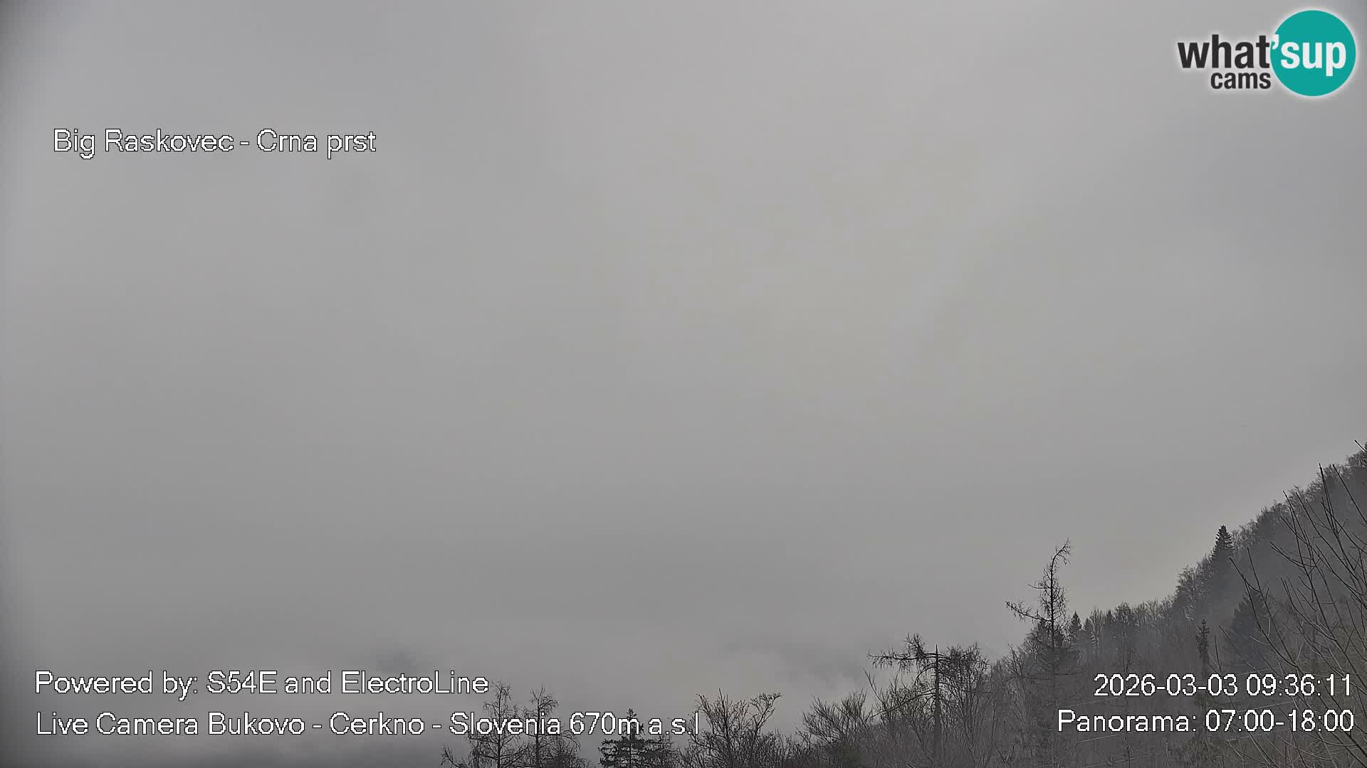 Webcam Bukovo – Baška grapa | Cerkno | Slovenia