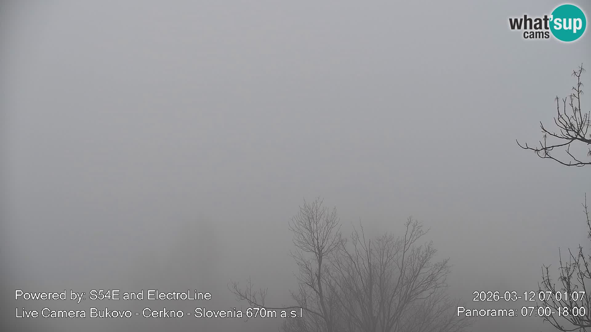Webcam Bukovo – Baška grapa | Cerkno | Slovénie