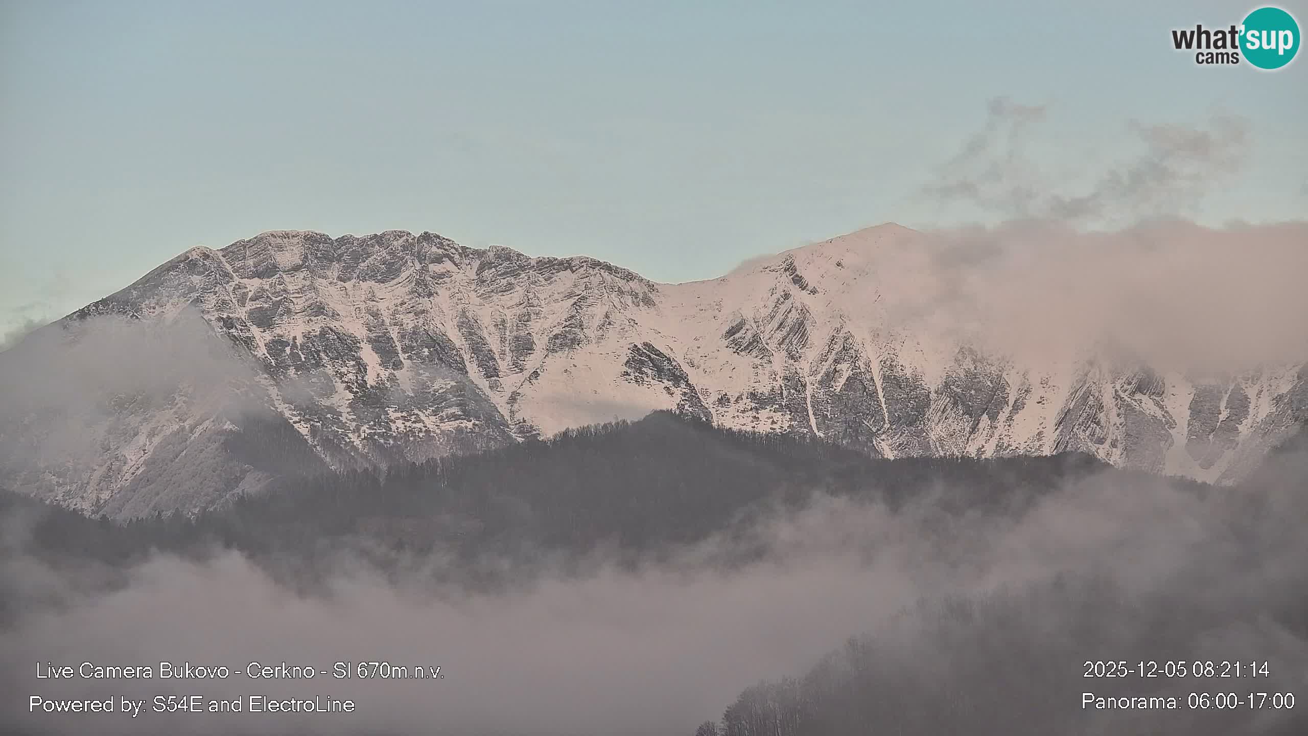 Web kamera Bukovo – Baška grapa | Cerkno | Slovenija