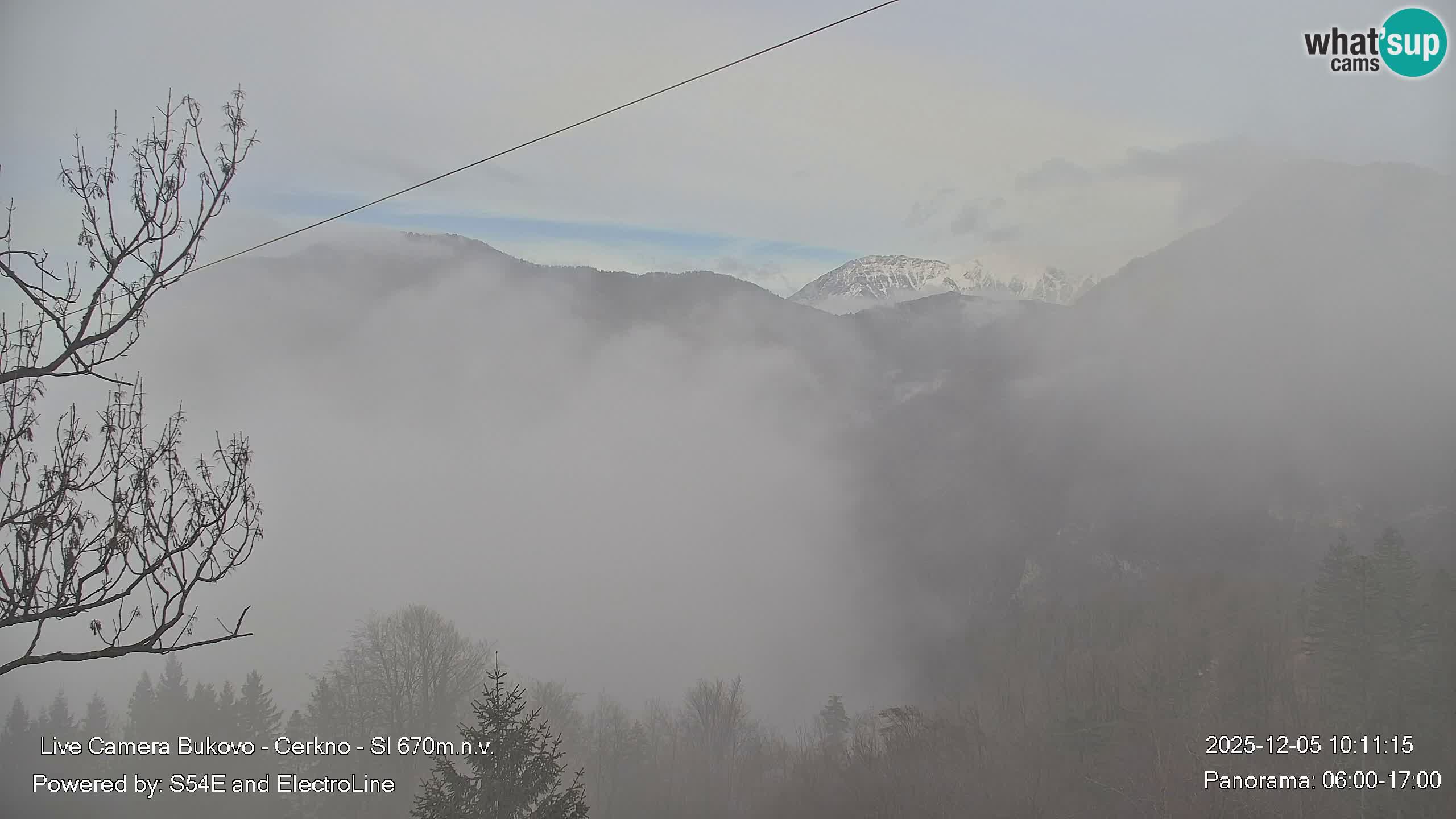 Web kamera Bukovo – Baška grapa | Cerkno | Slovenija