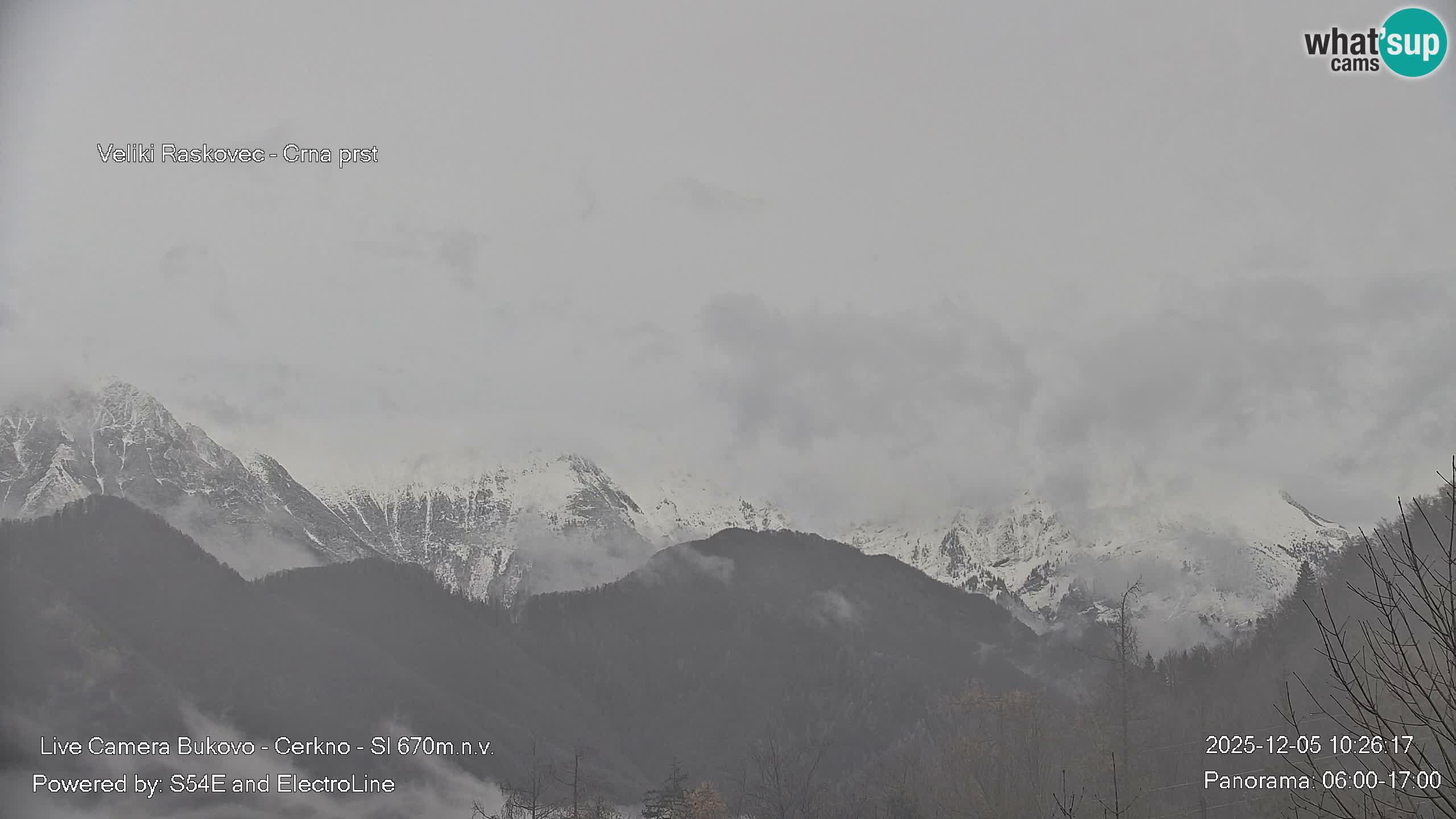 Bukovo Webcam – Baška grapa | Cerkno | Slowenien