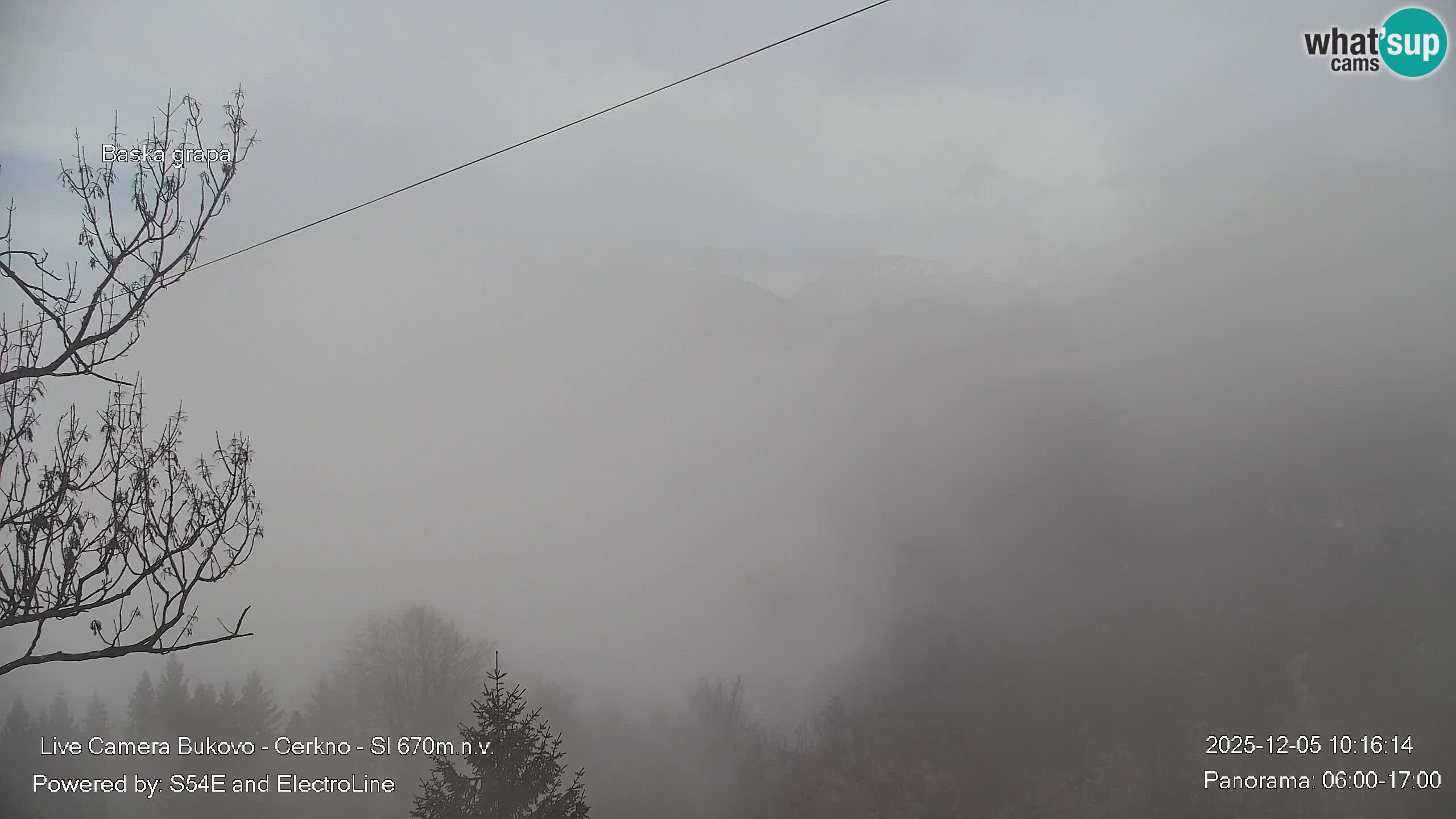 Kamera Bukovo – Baška grapa | Cerkno