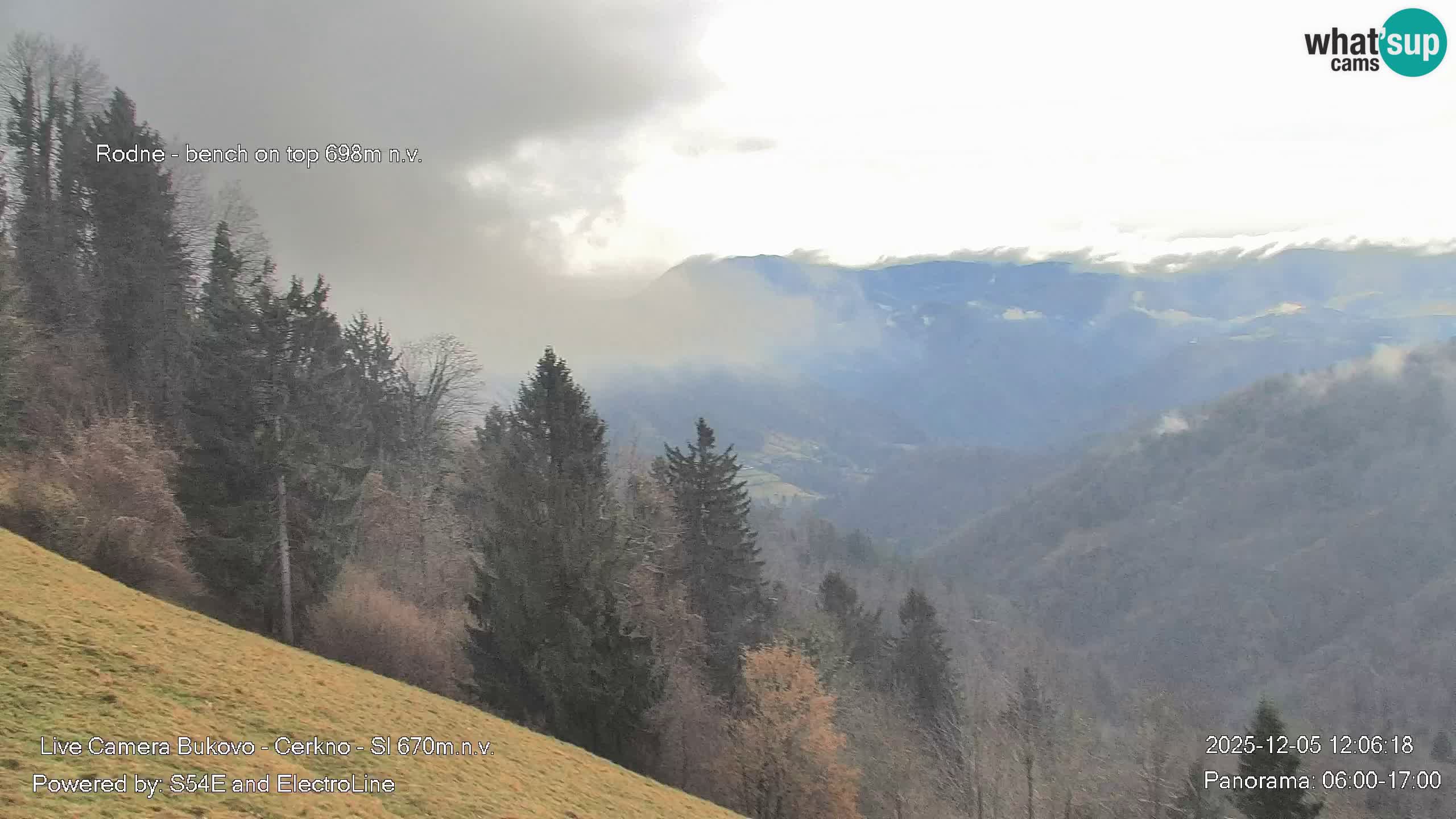 Webcam Bukovo – Baška grapa | Cerkno | Slovénie