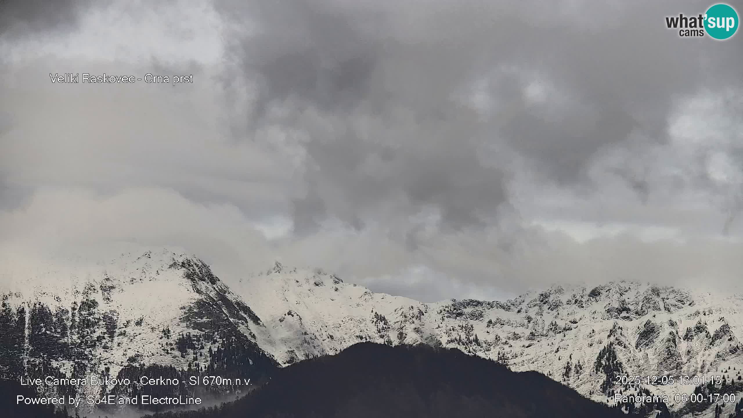 Webcam Bukovo – Baška grapa | Cerkno | Slovénie