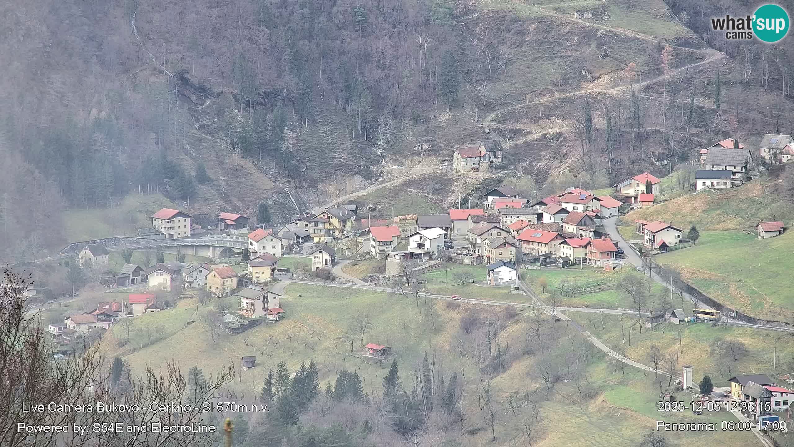 Bukovo Webcam – Baška grapa | Cerkno | Slowenien