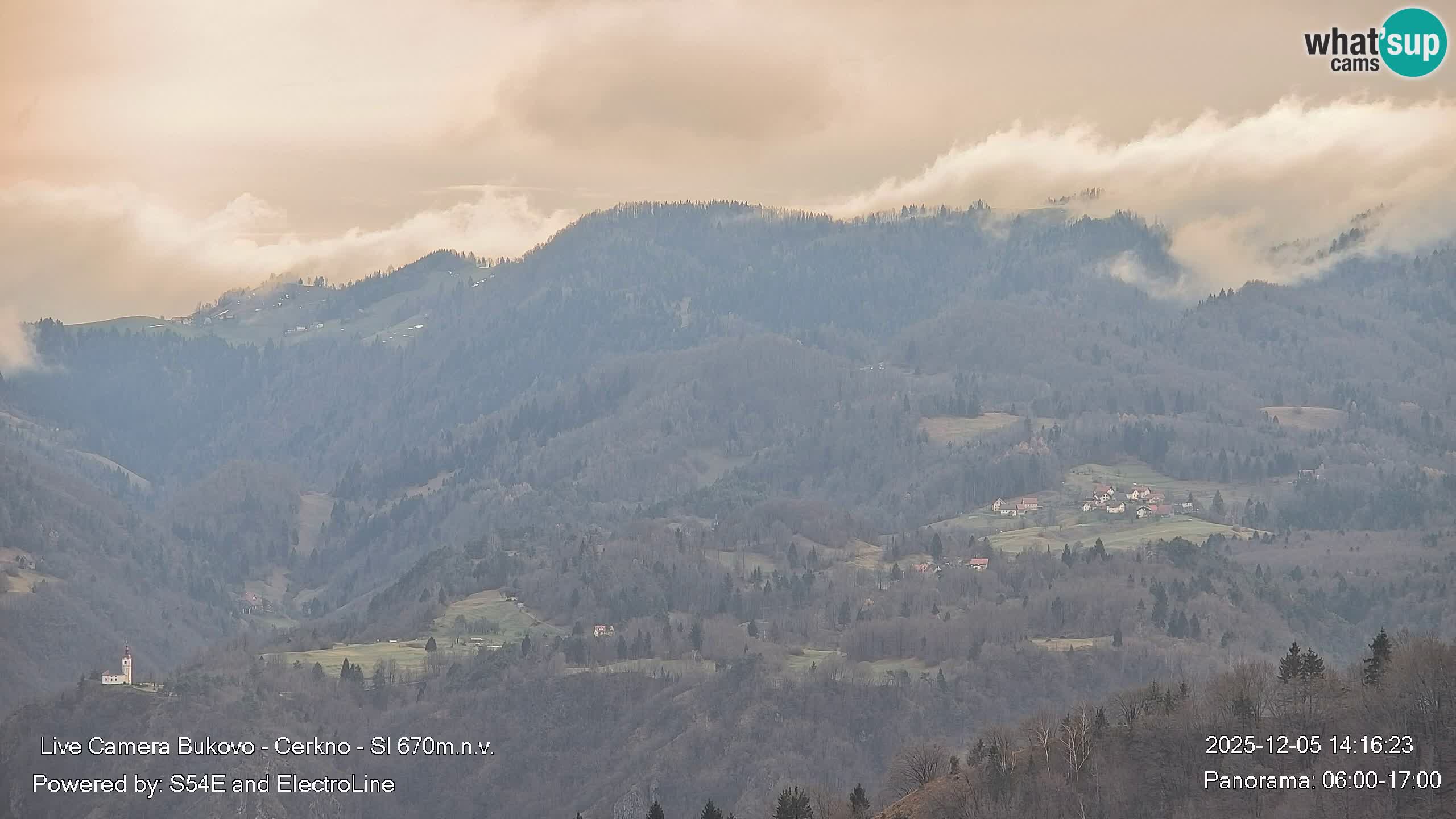 Webcam Bukovo – Baška grapa | Cerkno | Slovénie