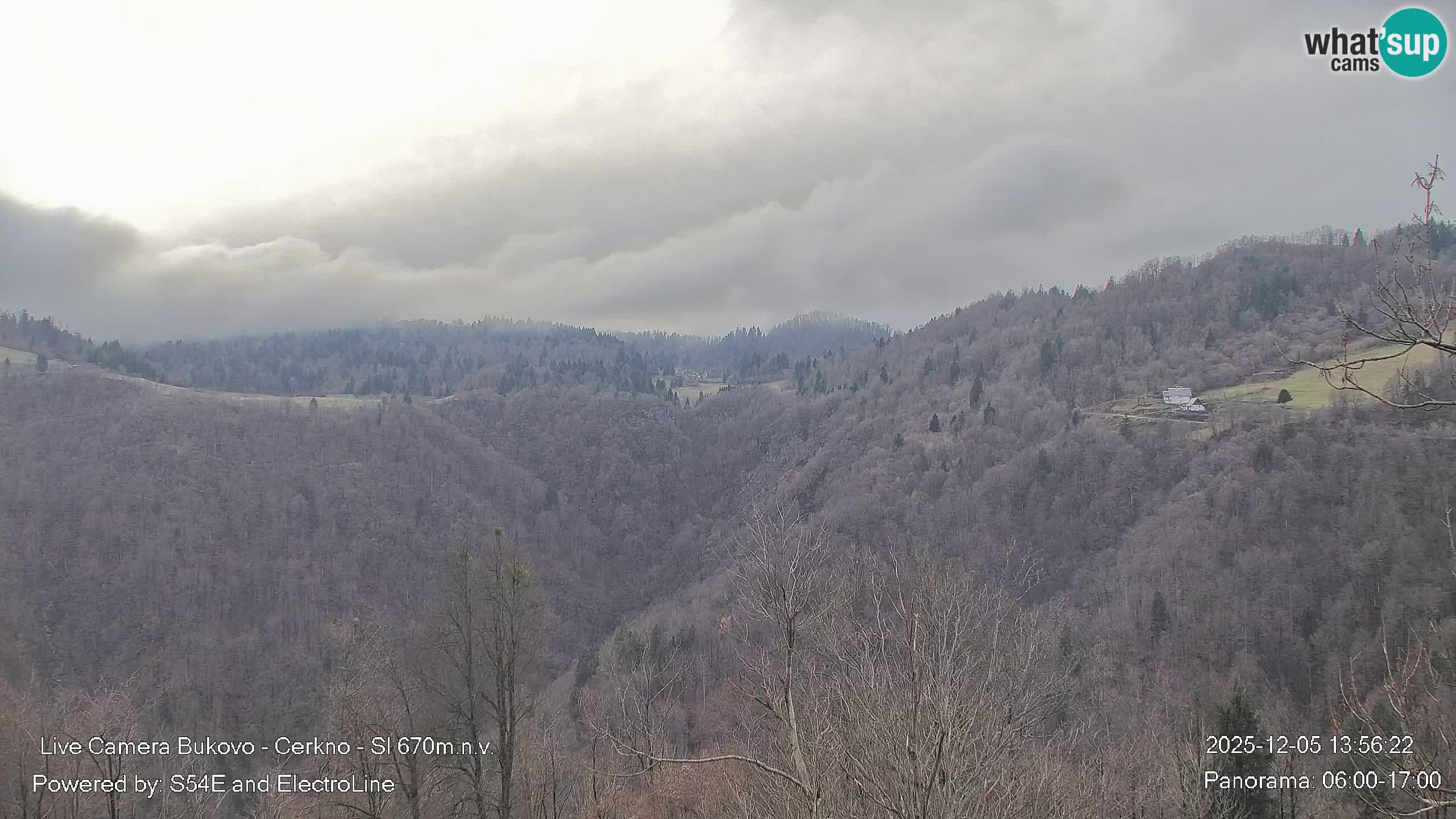 Webcam Bukovo – Baška grapa | Cerkno | Slovenia