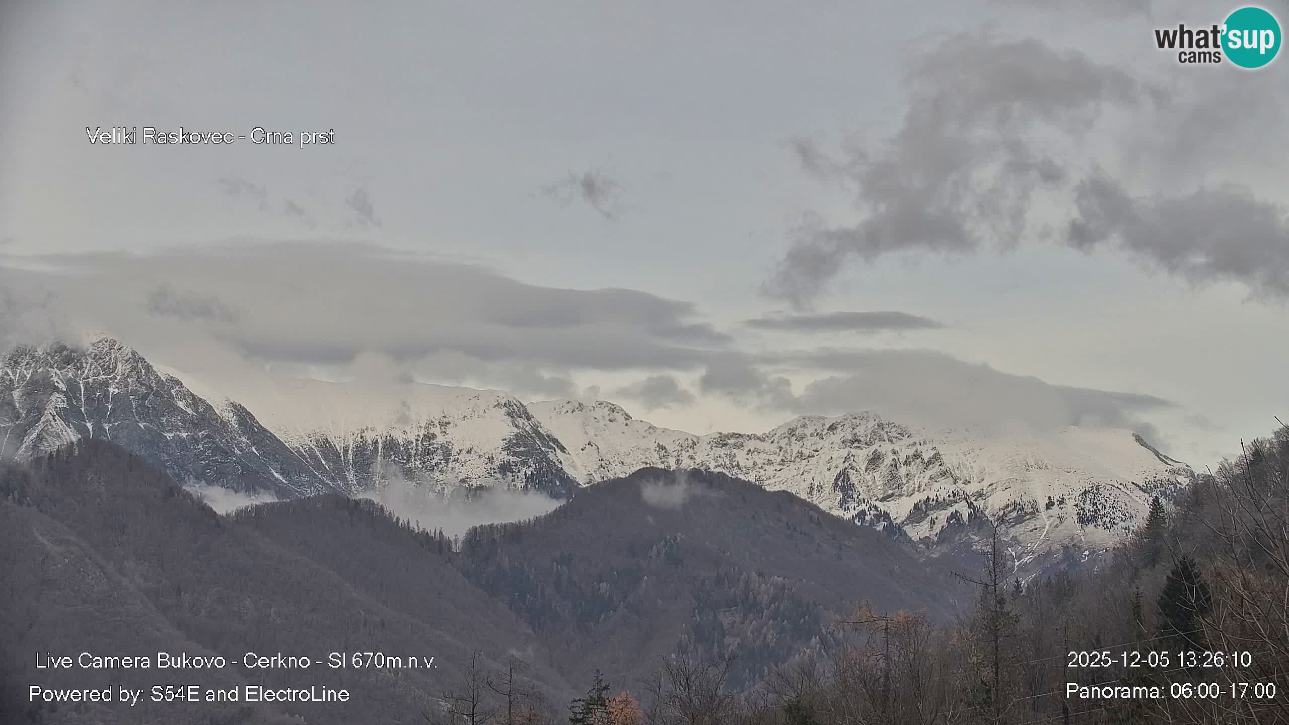 Webcam Bukovo – Baška grapa | Cerkno | Slovenia