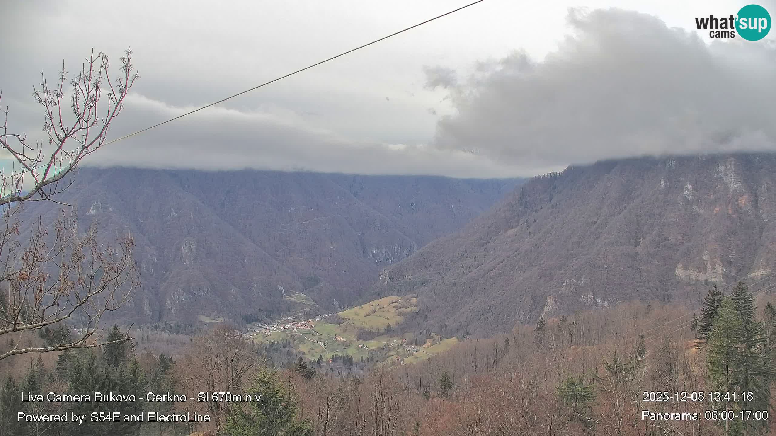 Webcam Bukovo – Baška grapa | Cerkno | Slovenia