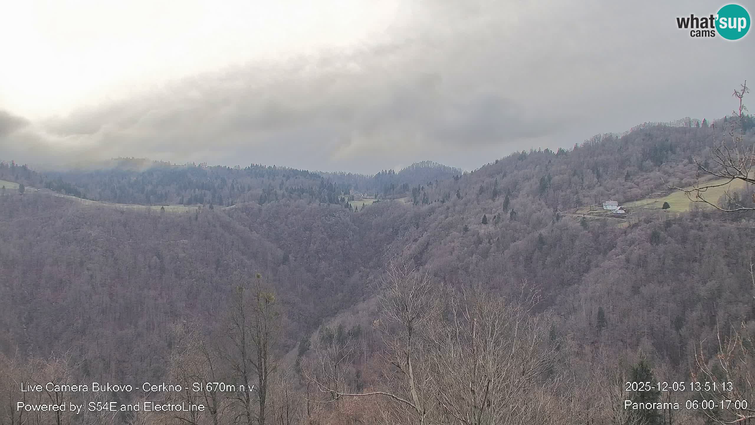 Webcam Bukovo – Baška grapa | Cerkno | Slovenia