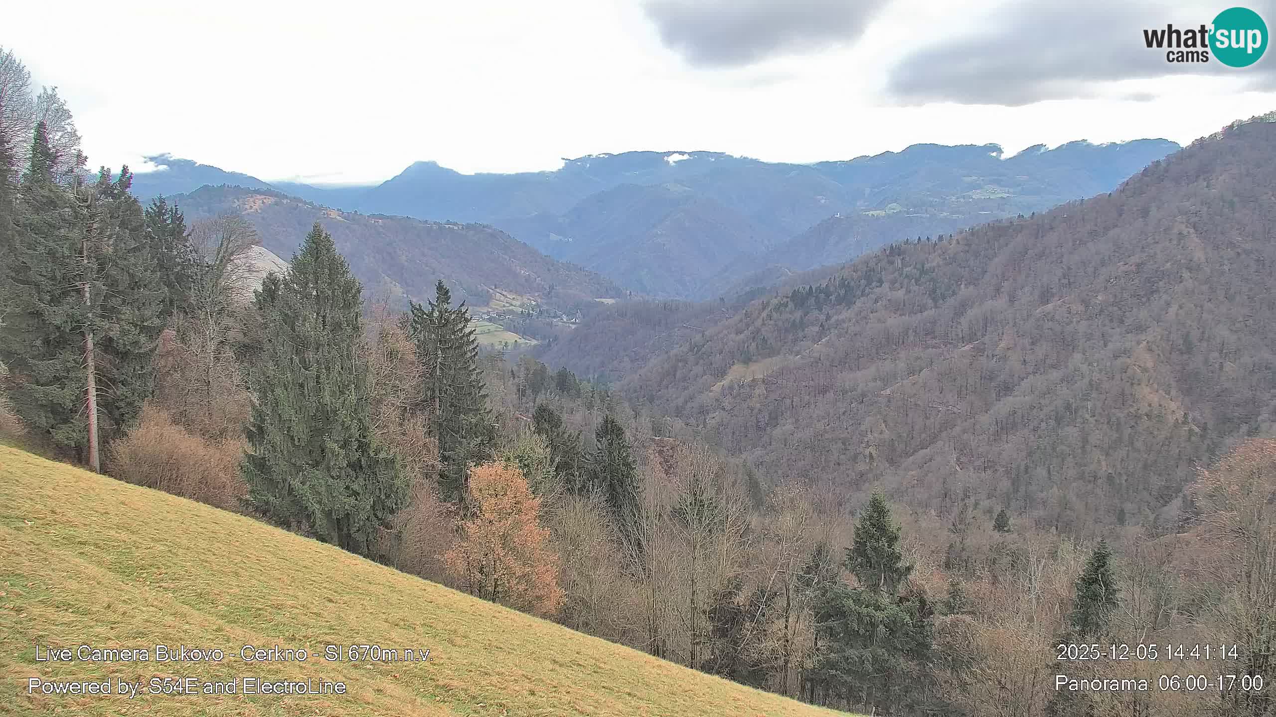 Webcam Bukovo – Baška grapa | Cerkno | Slovénie