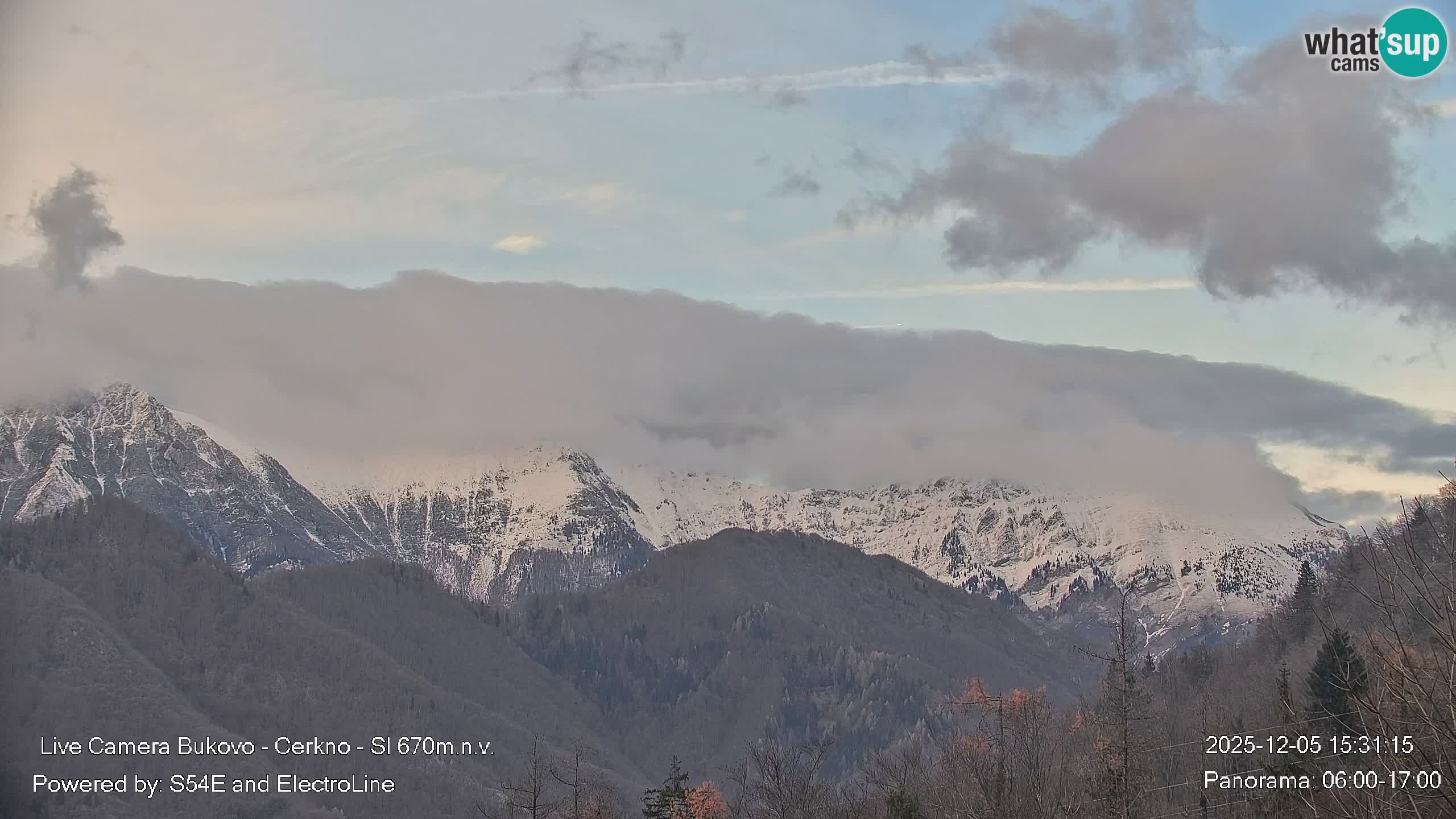 Webcam Bukovo – Baška grapa | Cerkno | Slovénie