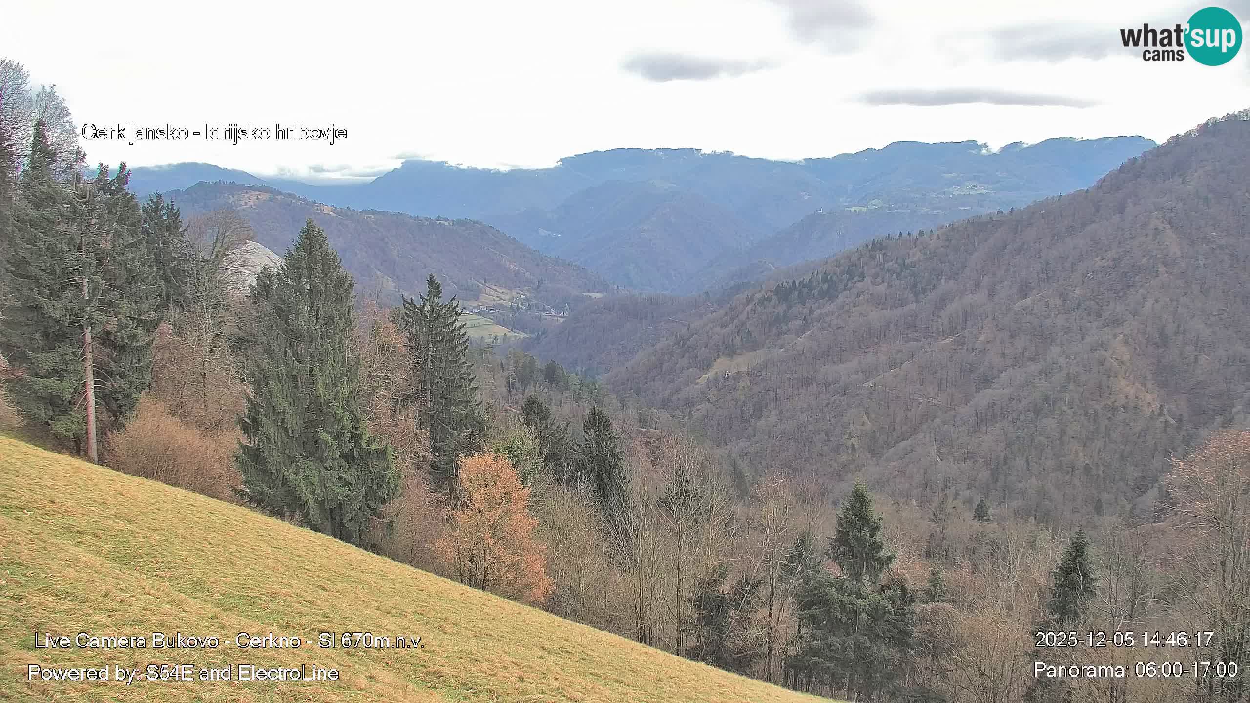 Webcam en vivo Bukovo – Baška grapa | Cerkno | Eslovenia