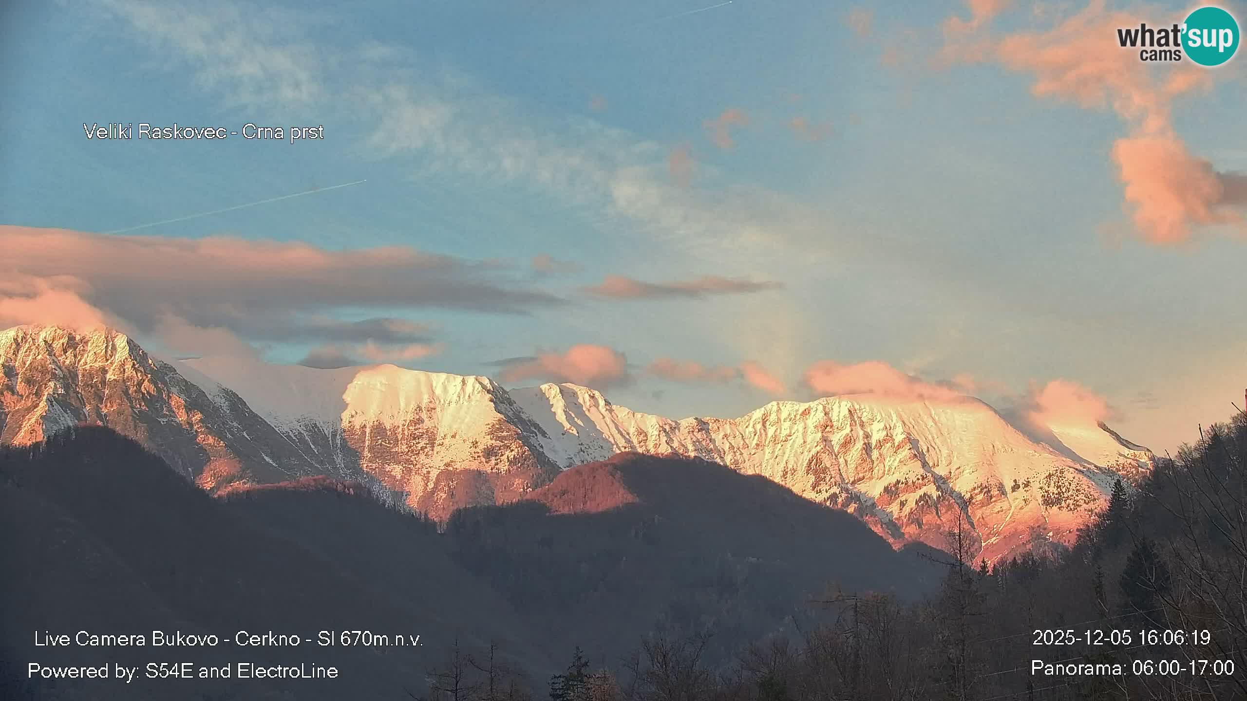 Webcam Bukovo – Baška grapa | Cerkno | Slovénie