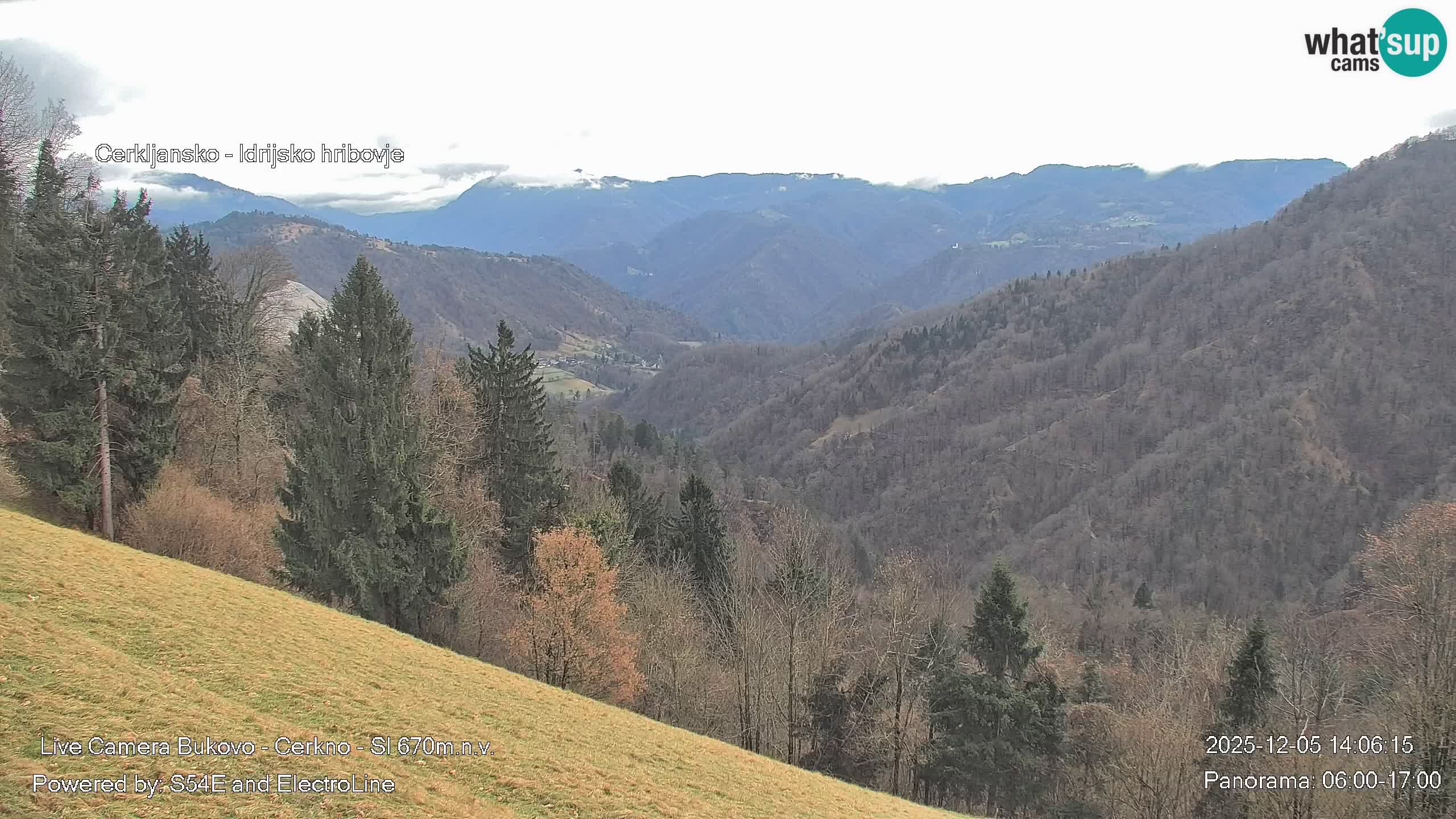 Webcam Bukovo – Baška grapa | Cerkno | Slovenia