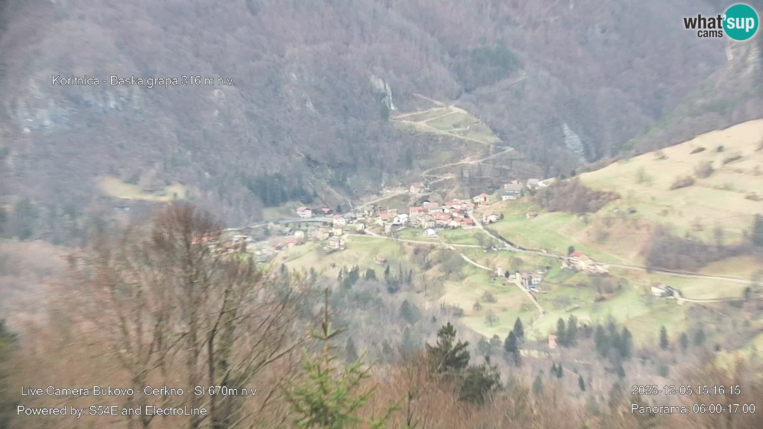 Kamera Bukovo – Baška grapa | Cerkno