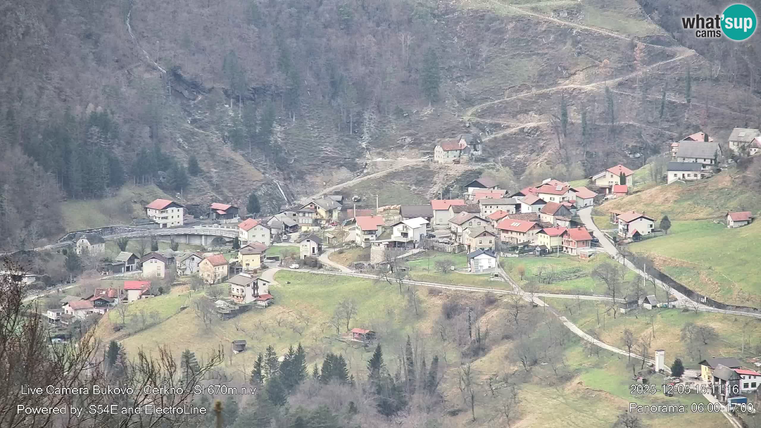 Bukovo Webcam – Baška grapa | Cerkno | Slowenien