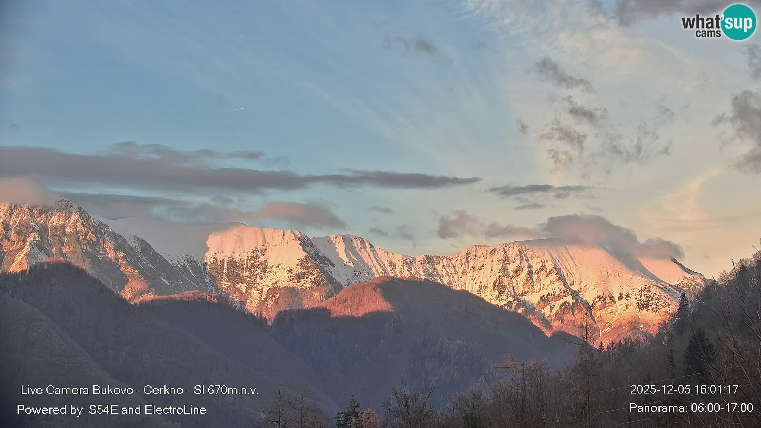 Webcam en vivo Bukovo – Baška grapa | Cerkno | Eslovenia