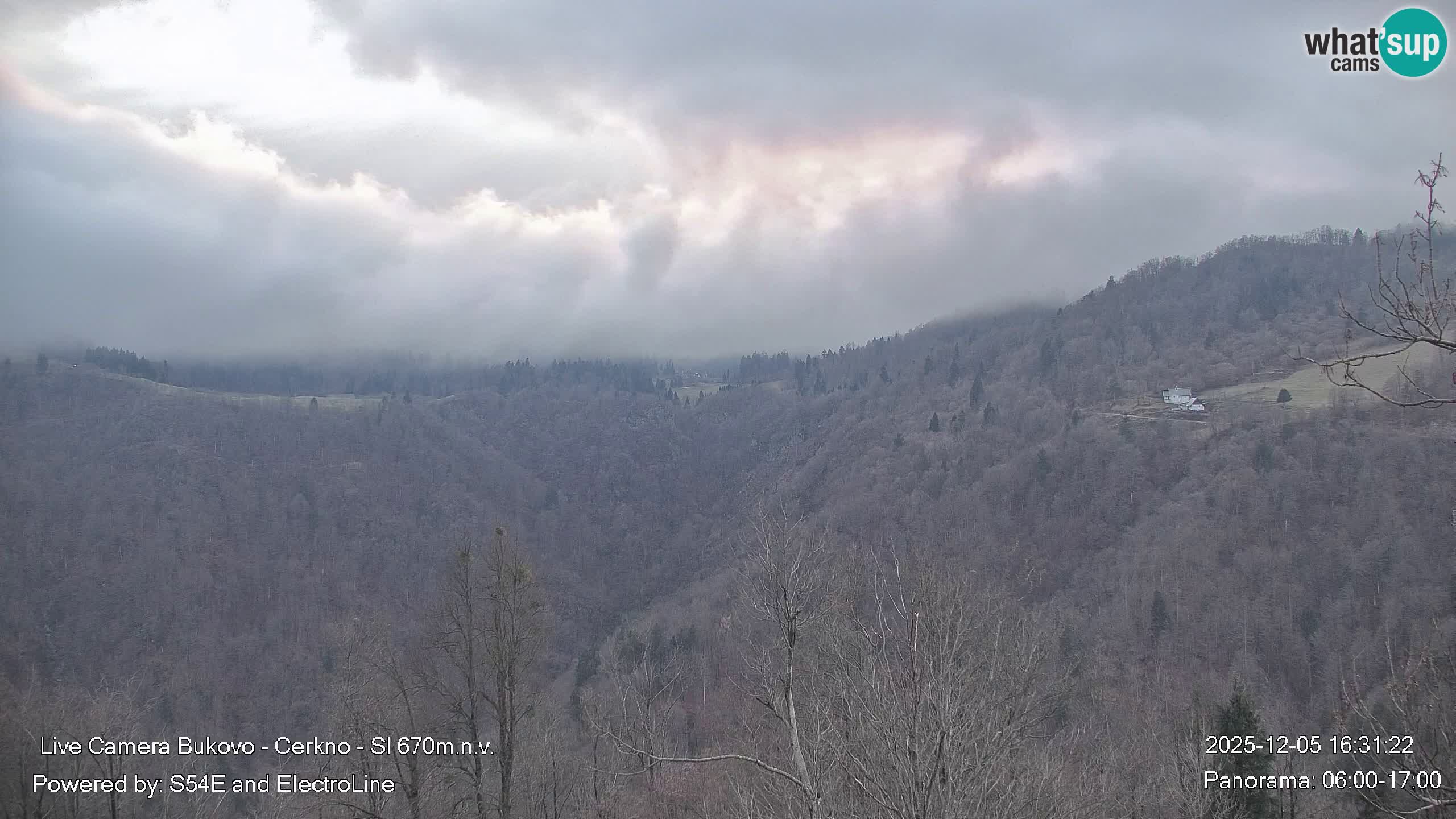 Webcam en vivo Bukovo – Baška grapa | Cerkno | Eslovenia