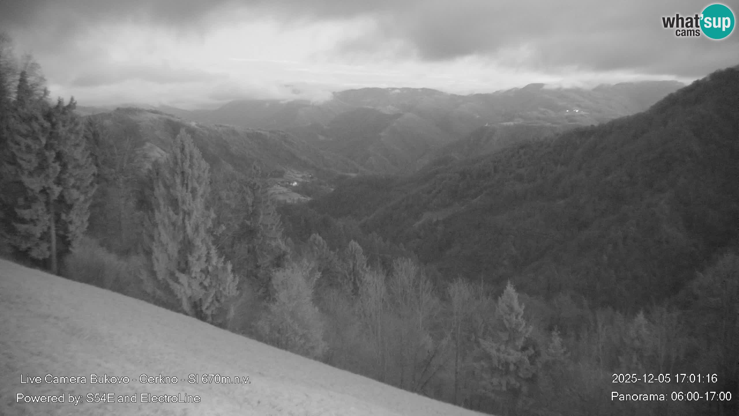 Web kamera Bukovo – Baška grapa | Cerkno | Slovenija