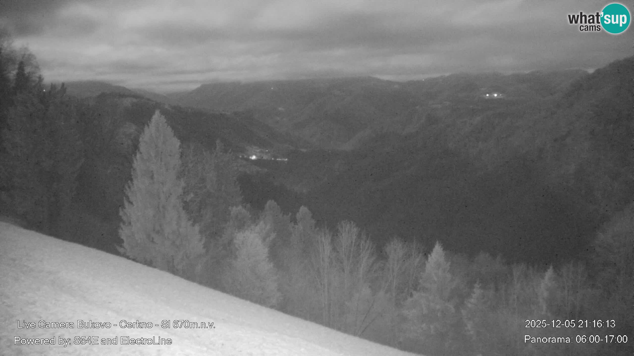 Web kamera Bukovo – Baška grapa | Cerkno | Slovenija