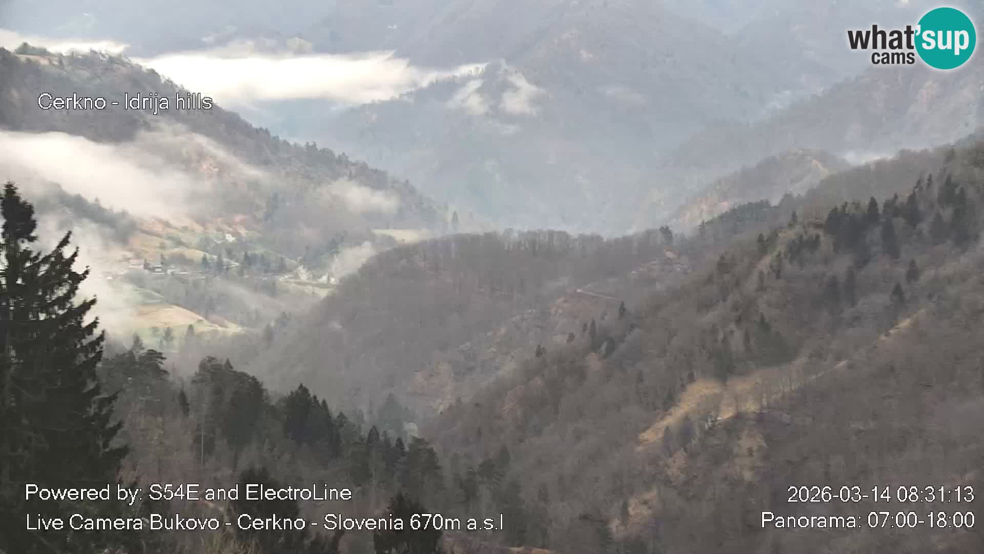 Bukovo Webcam – Baška grapa | Cerkno | Slowenien