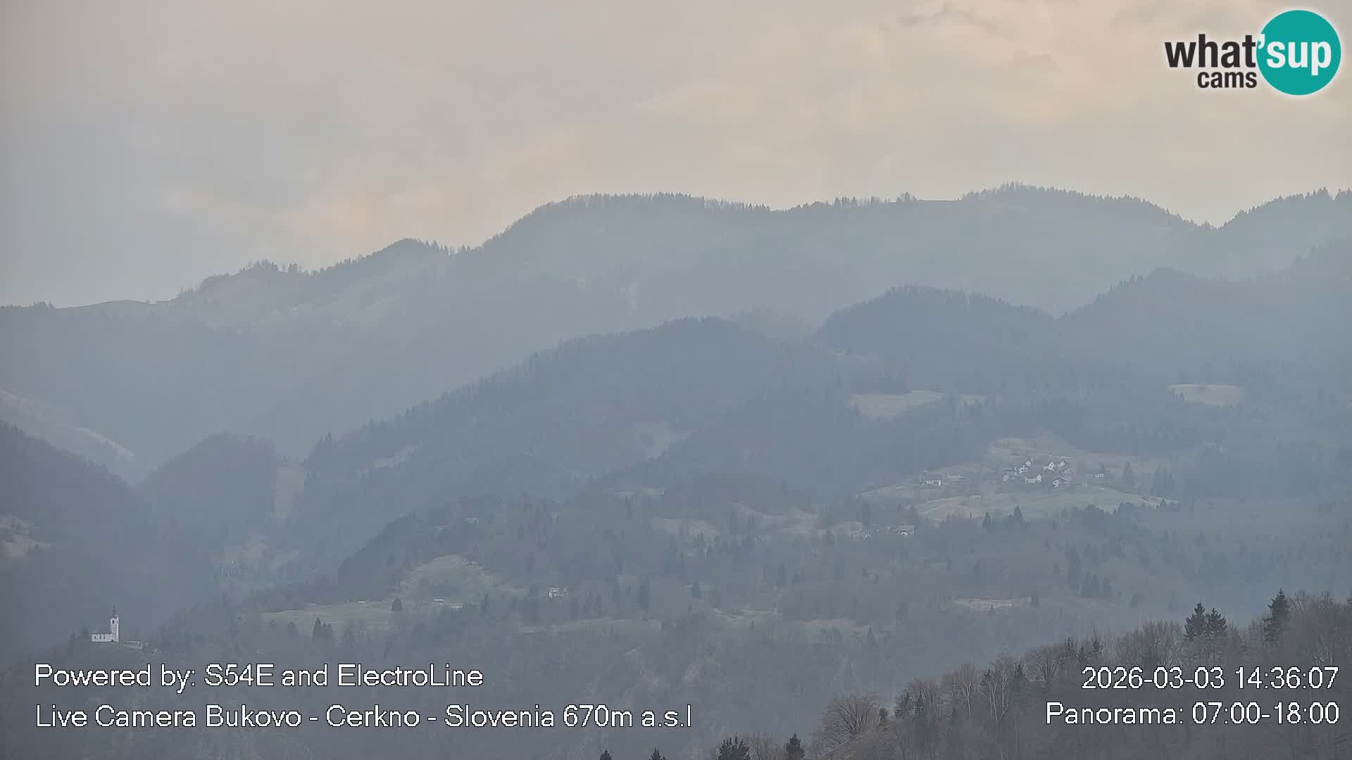 Webcam Bukovo – Baška grapa | Cerkno | Slovenia