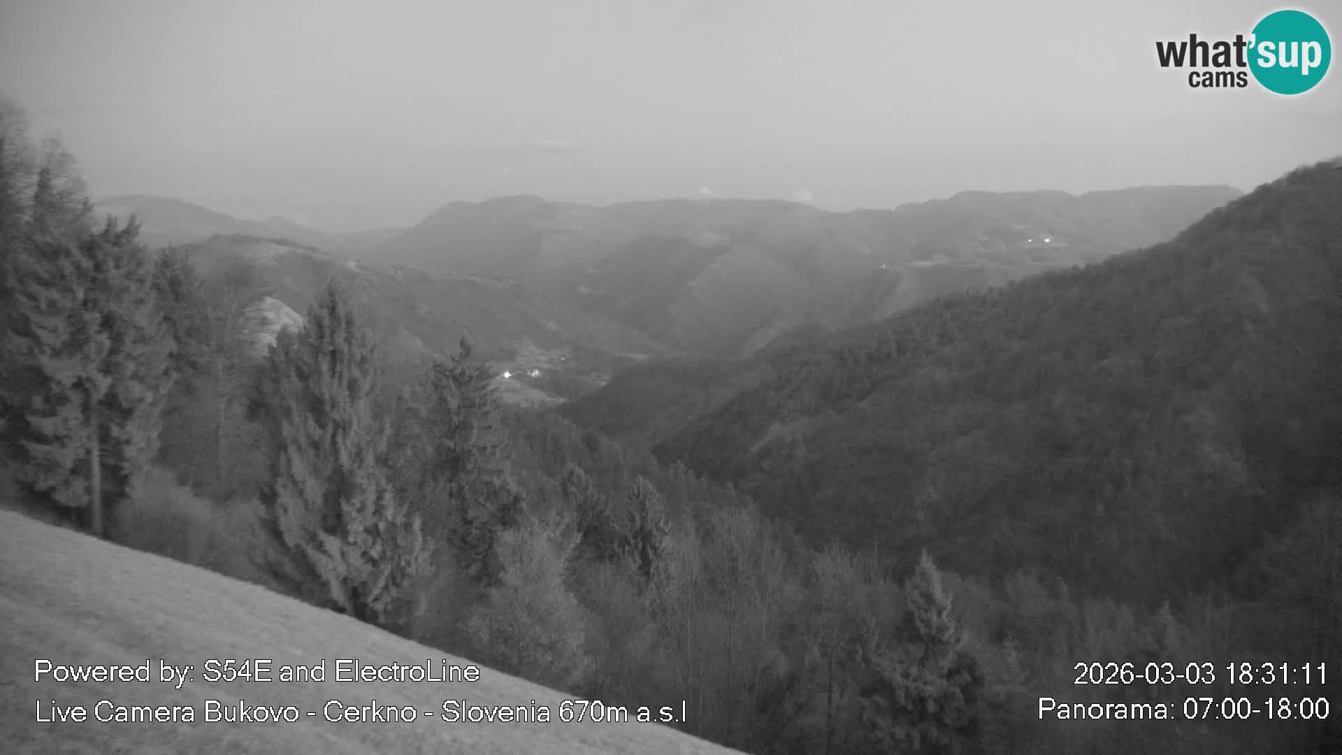 Webcam Bukovo – Baška grapa | Cerkno | Slovenia