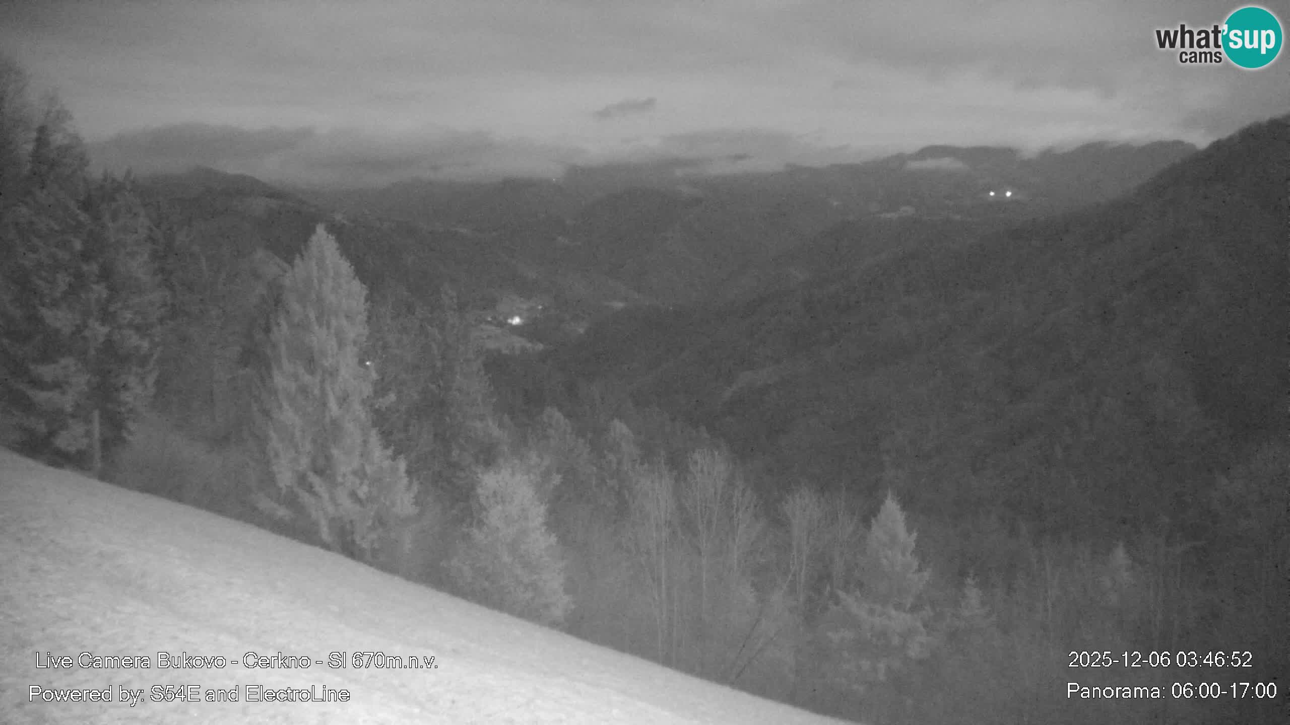 Web kamera Bukovo – Baška grapa | Cerkno | Slovenija