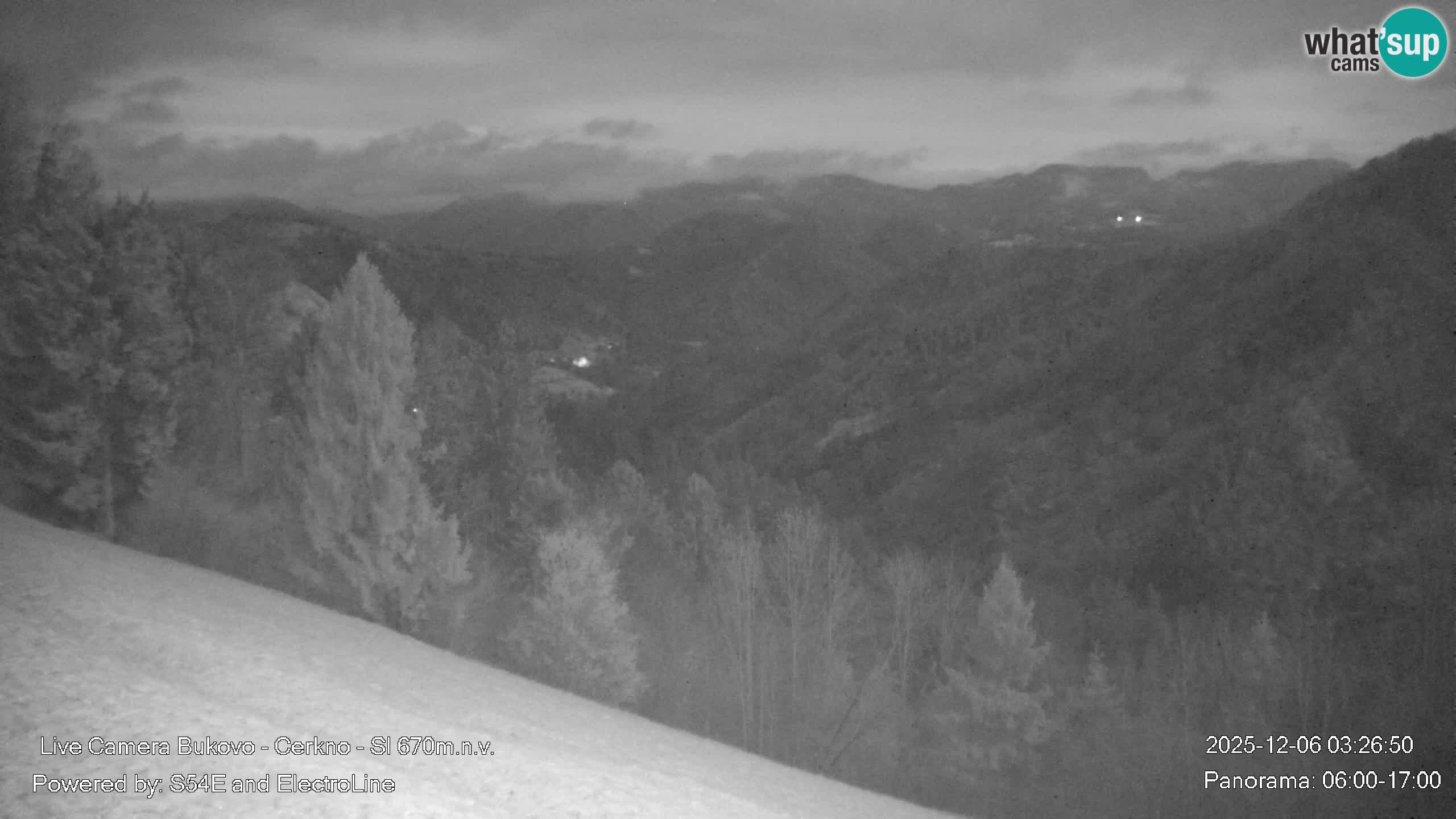 Web kamera Bukovo – Baška grapa | Cerkno | Slovenija