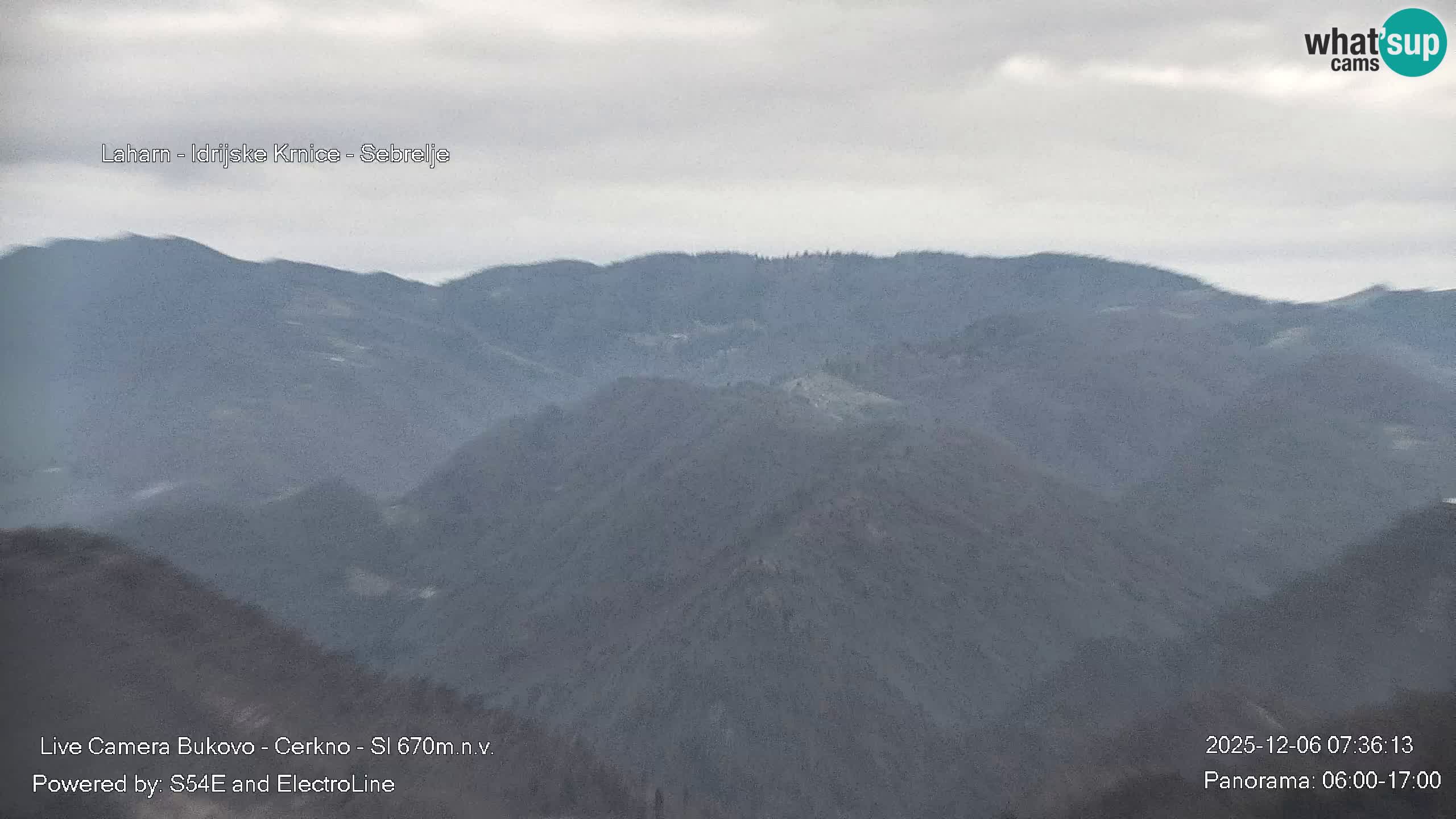 Webcam Bukovo – Baška grapa | Cerkno | Slovenia