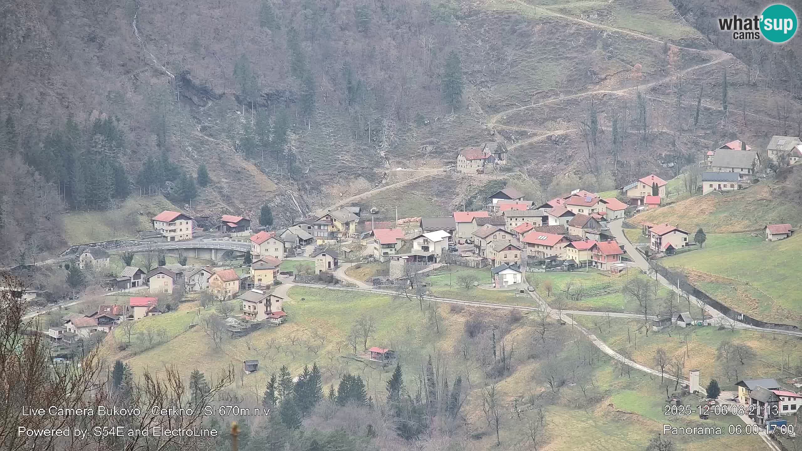 Bukovo Webcam – Baška grapa | Cerkno | Slowenien