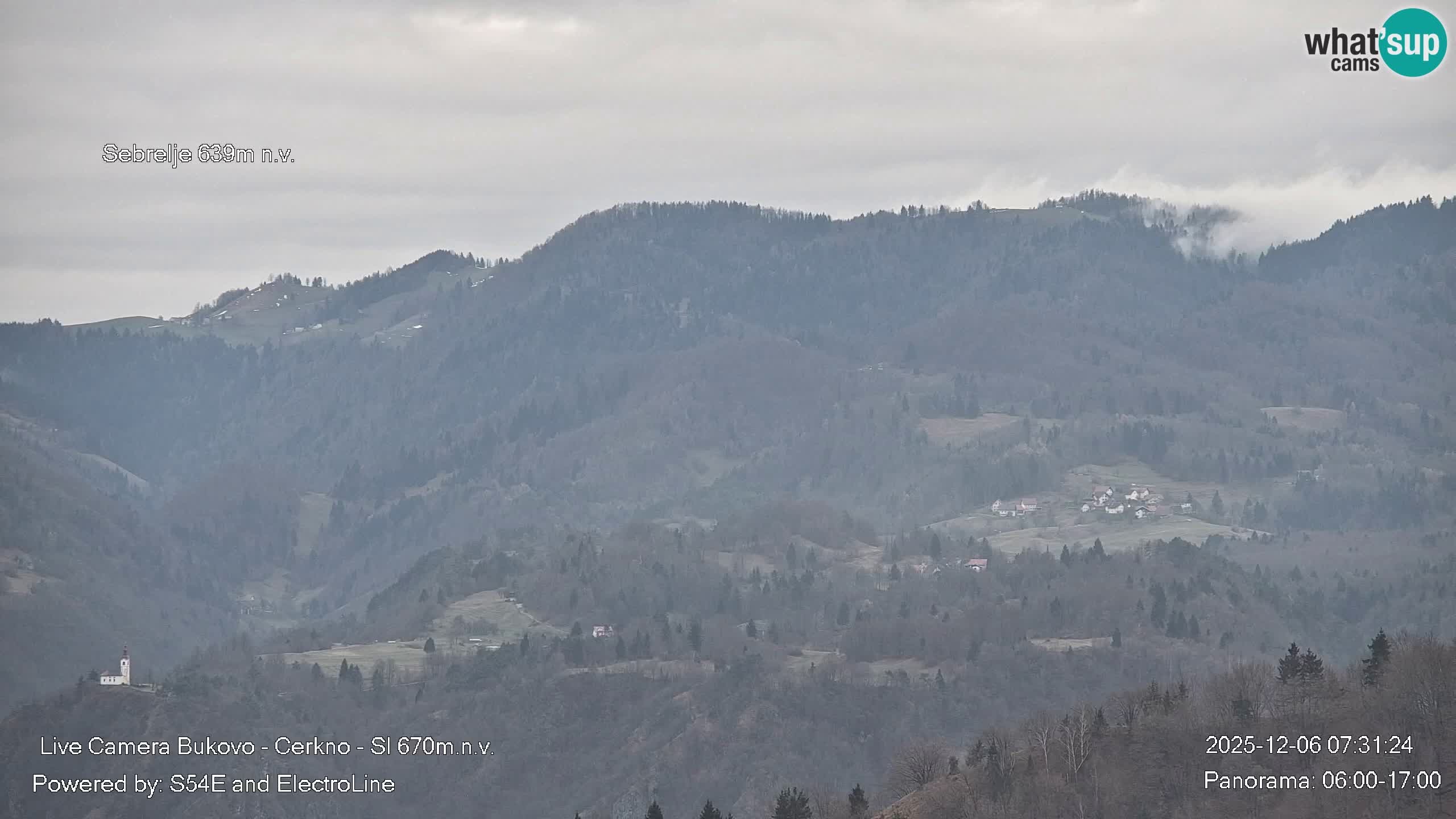 Webcam Bukovo – Baška grapa | Cerkno | Slovenia