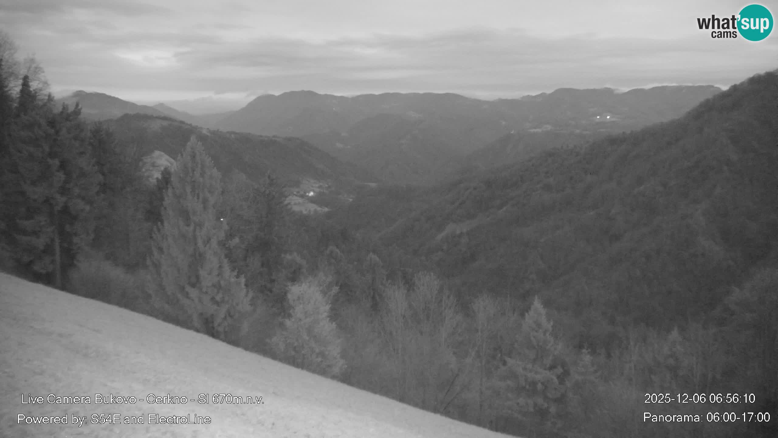 Web kamera Bukovo – Baška grapa | Cerkno | Slovenija