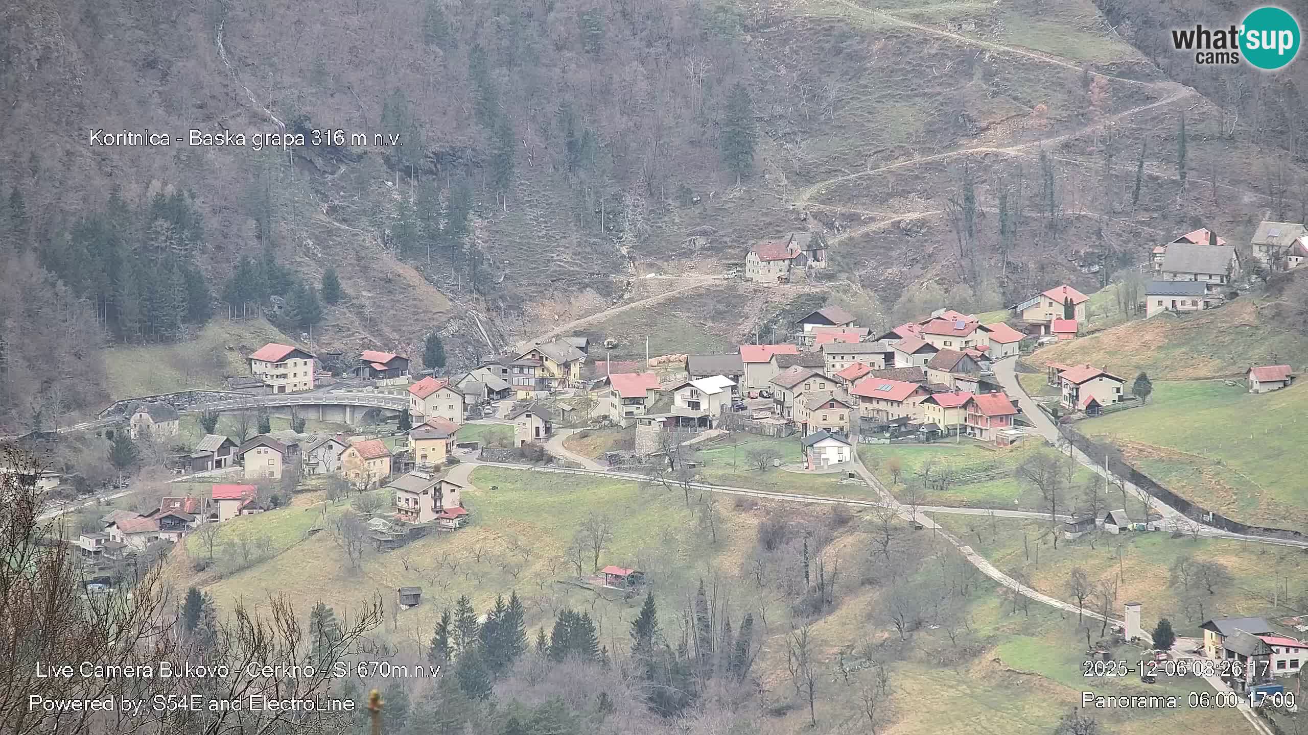 Kamera Bukovo – Baška grapa | Cerkno
