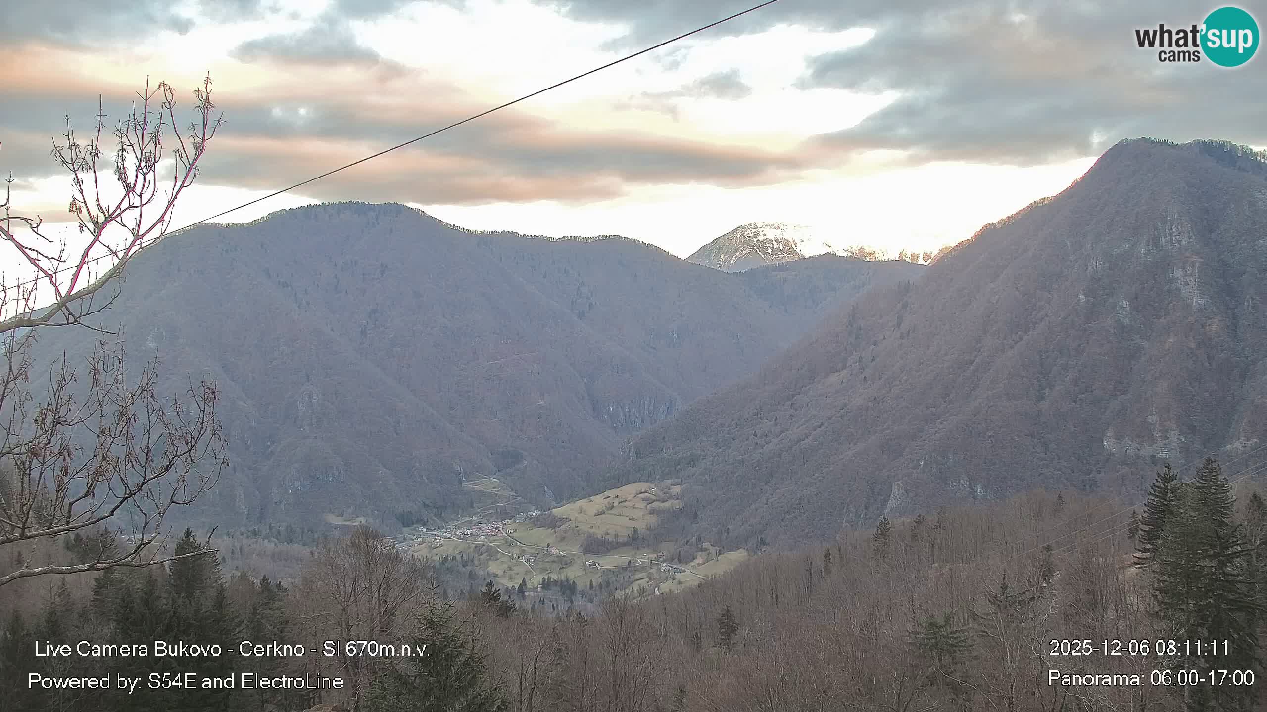 Webcam en vivo Bukovo – Baška grapa | Cerkno | Eslovenia