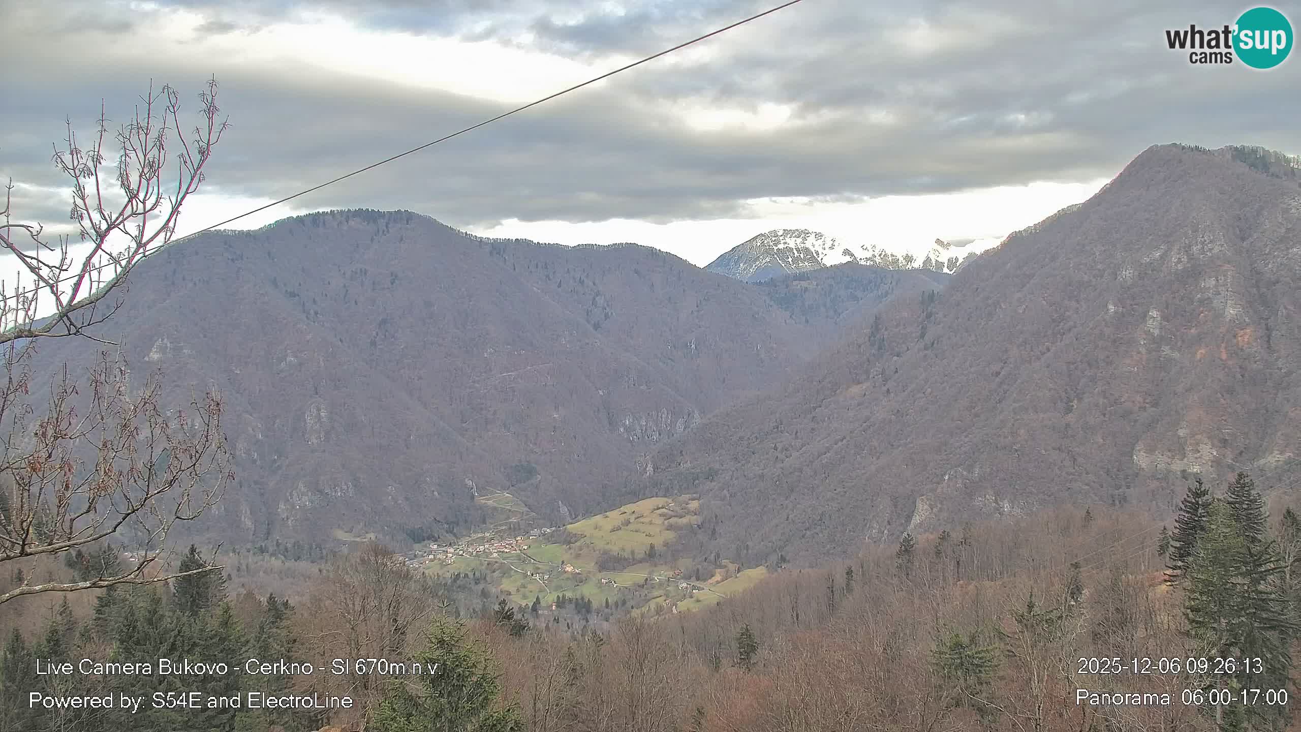 Bukovo Webcam – Baška grapa | Cerkno | Slowenien
