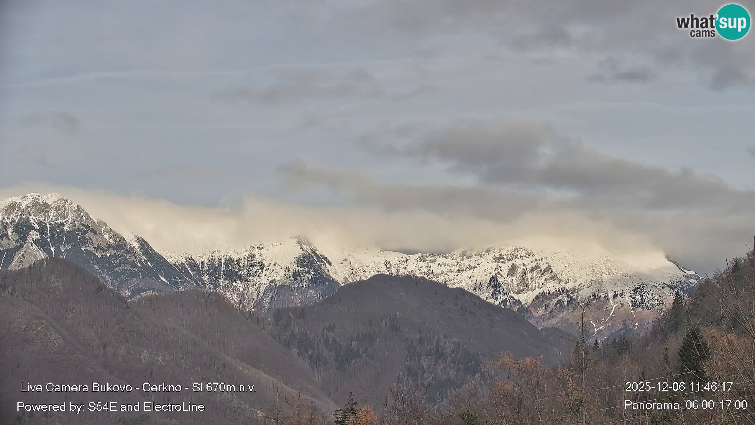 Webcam Bukovo – Baška grapa | Cerkno | Slovénie