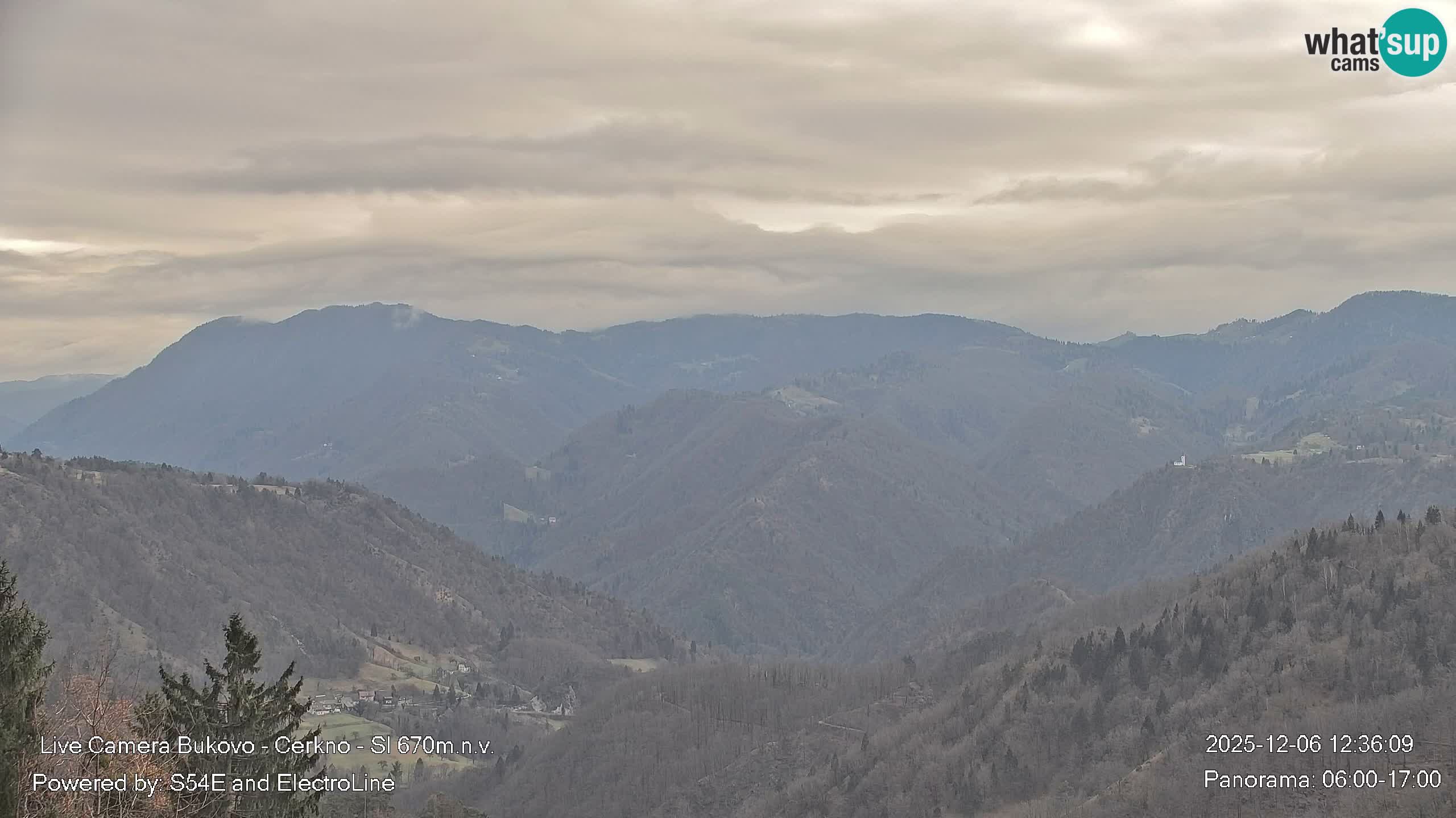 Webcam Bukovo – Baška grapa | Cerkno | Slovénie